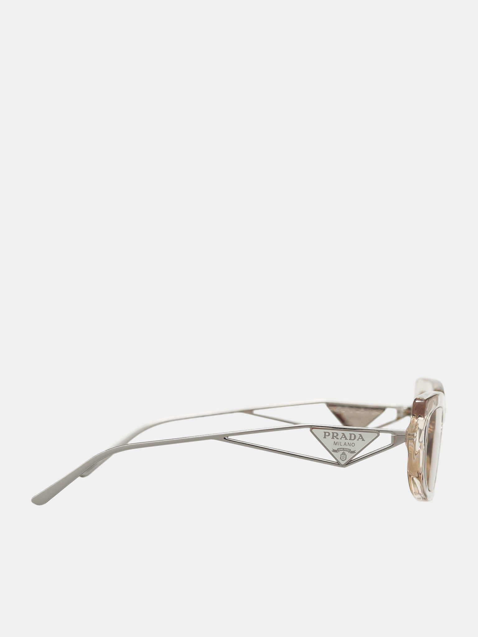 Rectangular Sunglasses (0PR-14YS-CRYSTAL-BEIGE-LIGHT-B)