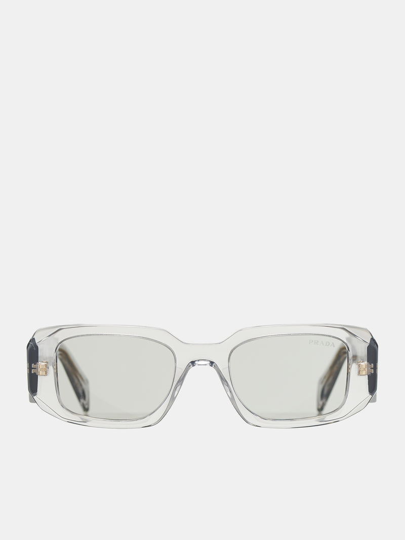 PRADA Transparent Sunglasses | H. Lorenzo - front