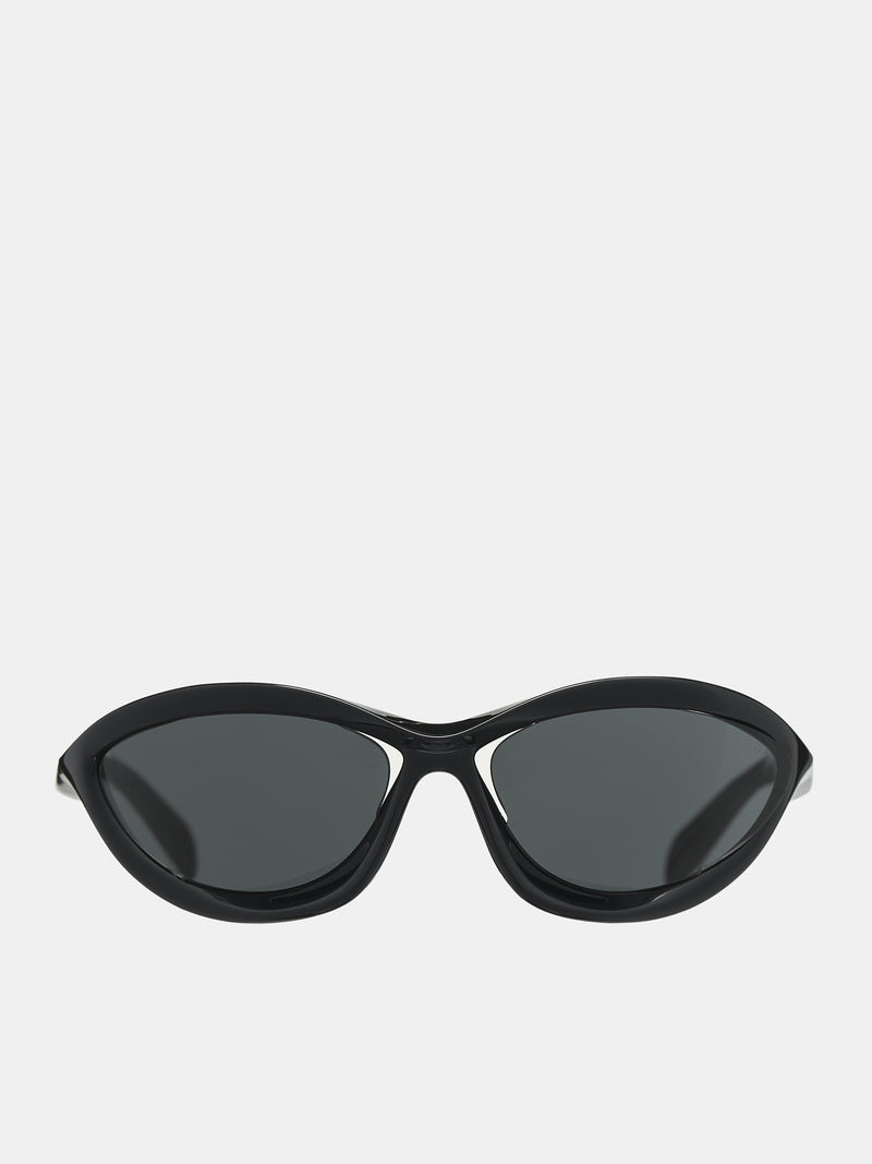 Morph Sunglasses (0PR-A23S-BLACK-DARK-GREY)