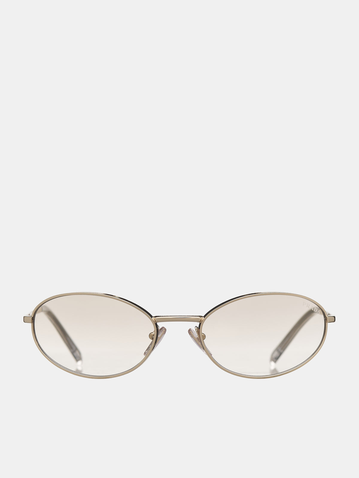 A59S Sunglasses (0PR-A59S-PALE-GOLD-CLEAR-MIRRO)