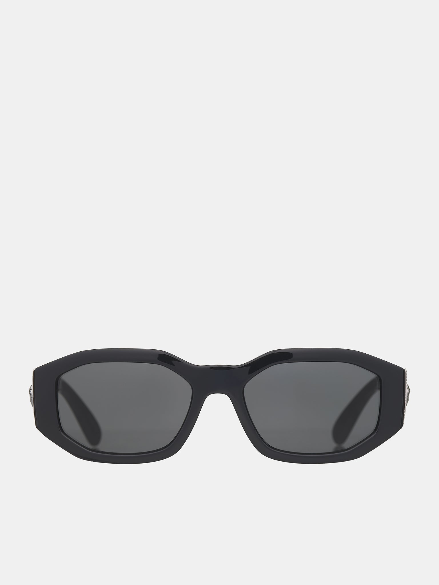 Medusa Biggie Sunglasses (0VE4361-BLACK-DARK-GREY)