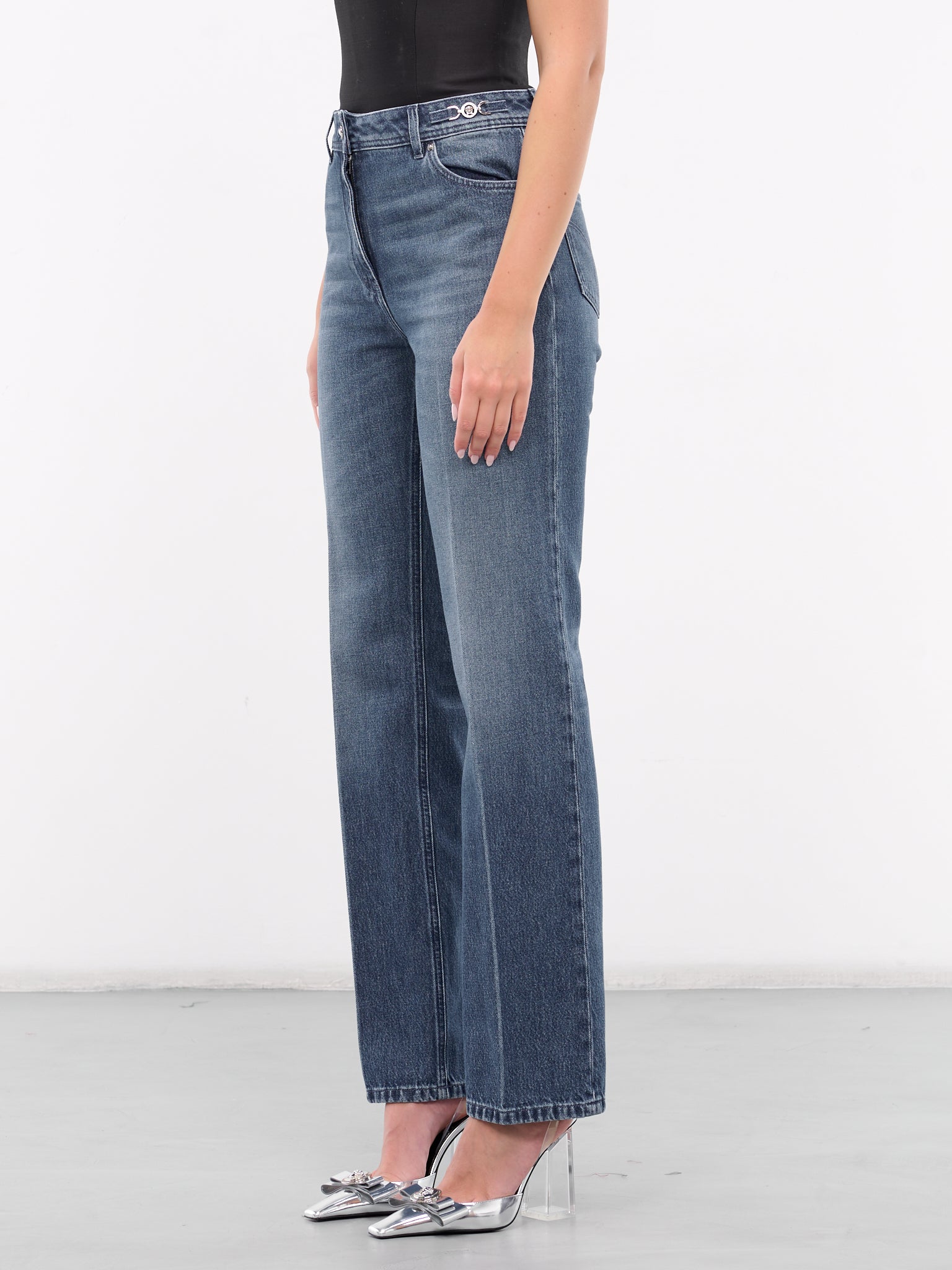 VERSACE Medusa '95 Boyfriend Jeans | H. Lorenzo - side