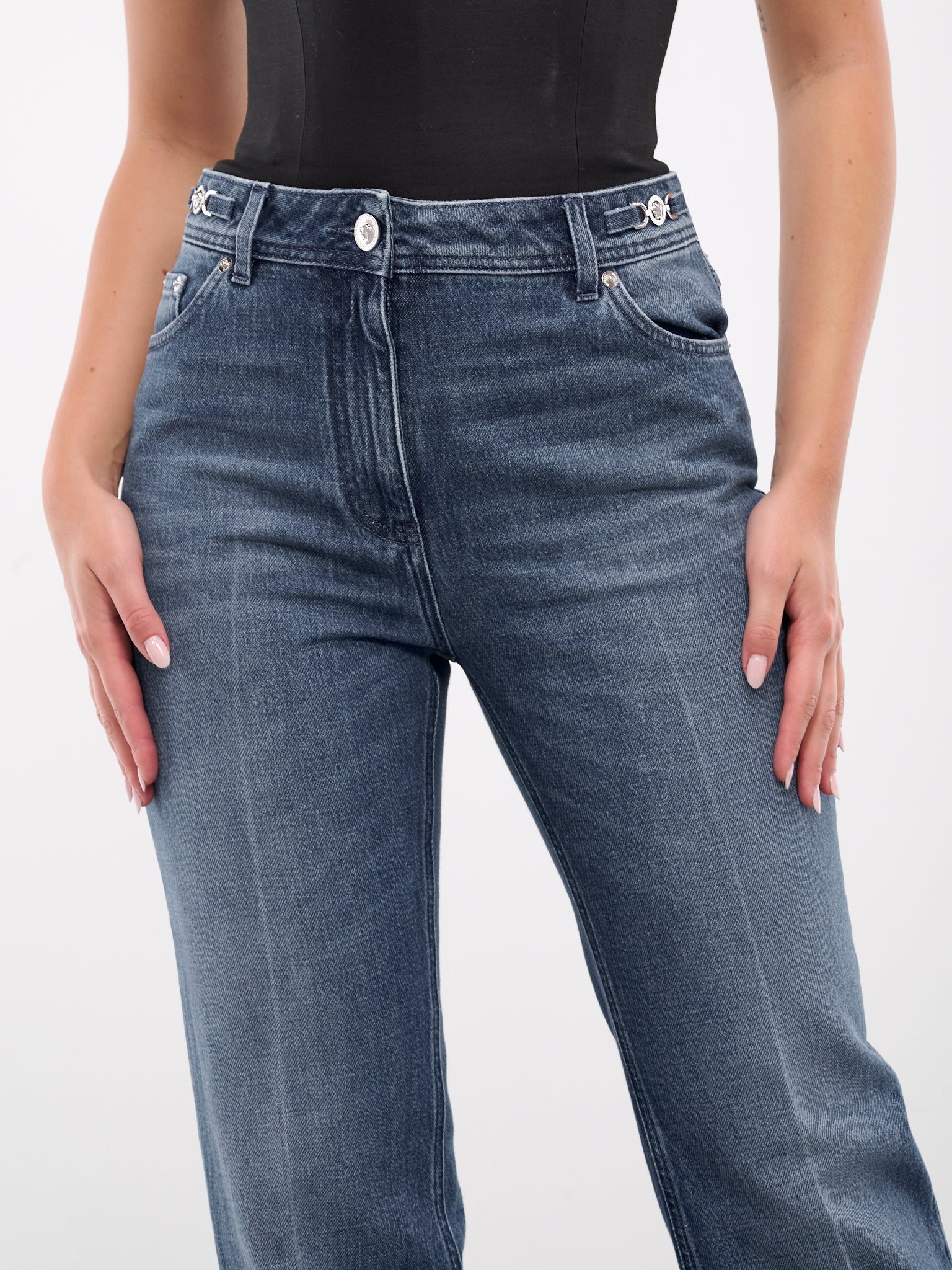 VERSACE Medusa '95 Boyfriend Jeans | H. Lorenzo - detail 1