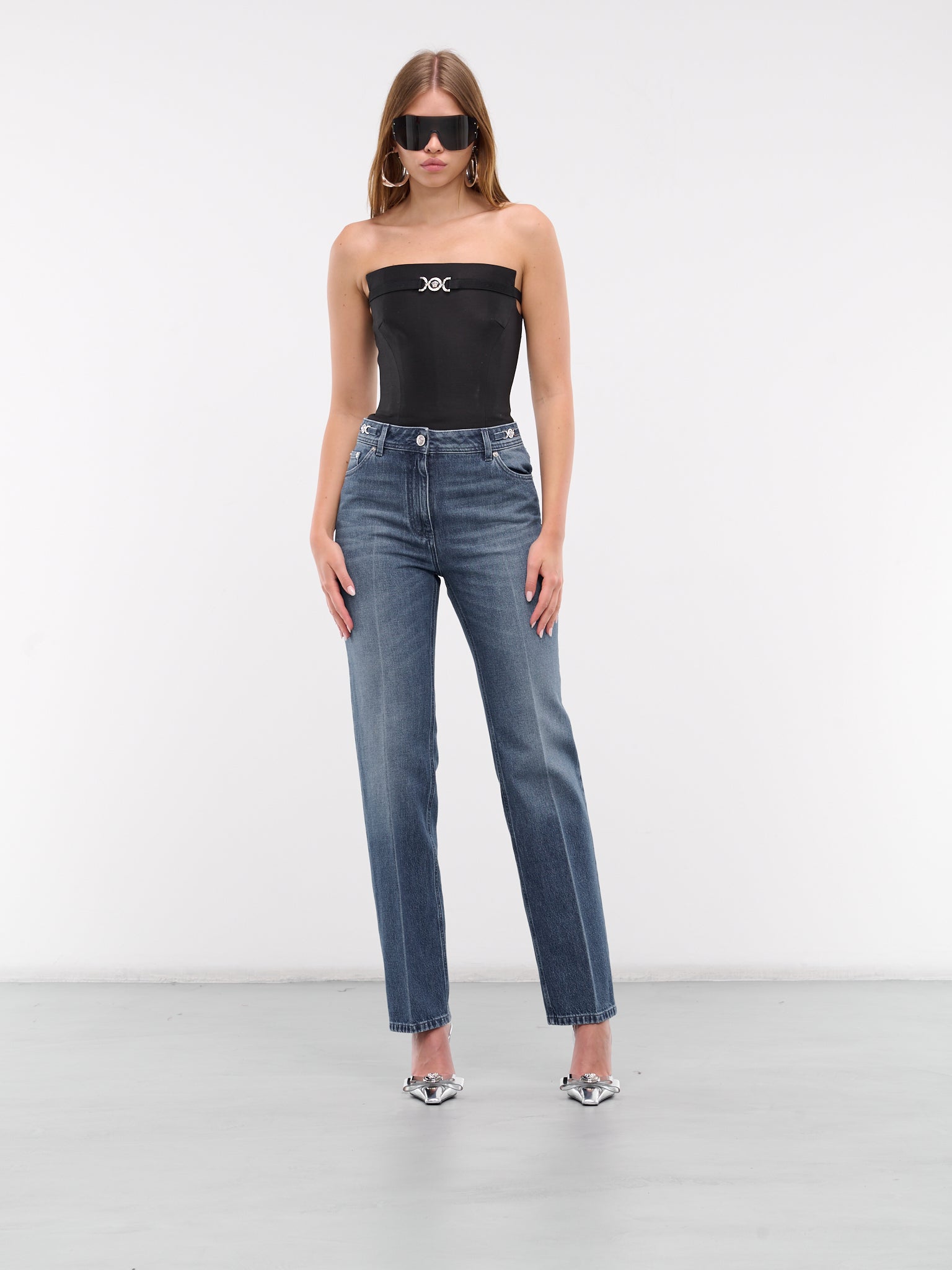 VERSACE Medusa '95 Boyfriend Jeans | H. Lorenzo - styled