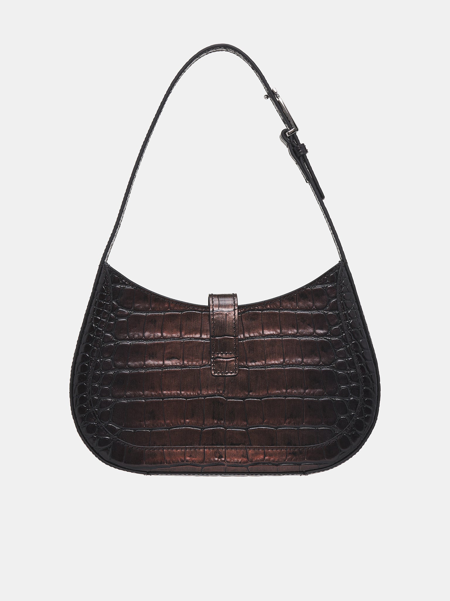 Croc-Embossed Handbag (1013167-1A12257-1X44P-SOIL-PAL)