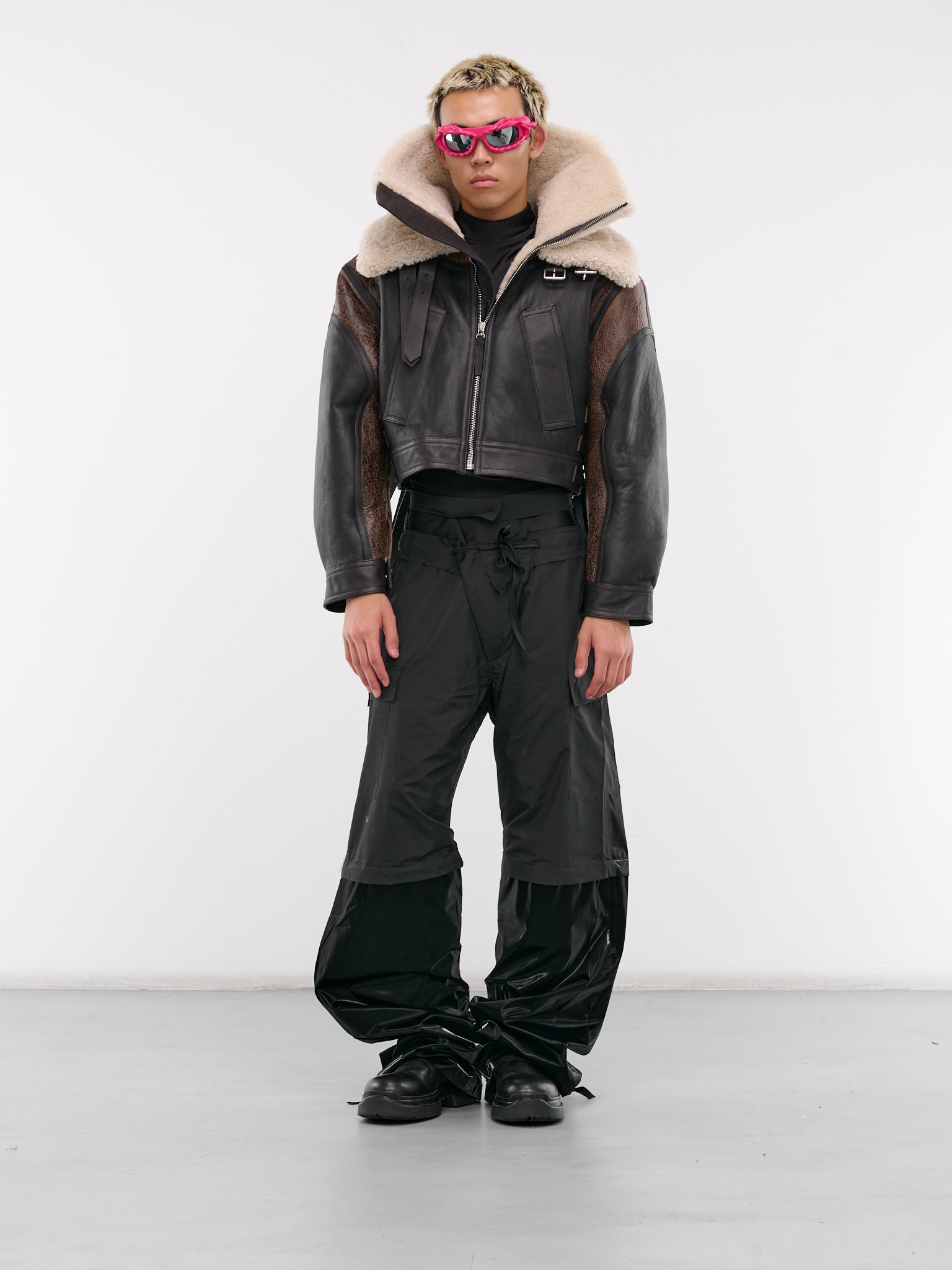 Baggy Cargo Pants (1060801921-BLACK)