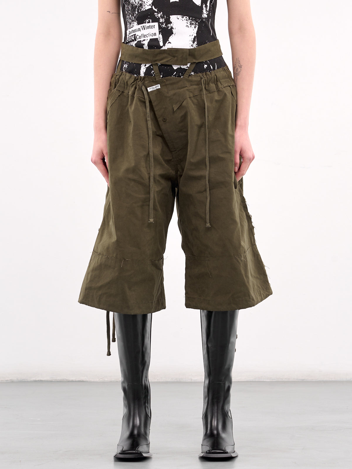 Baggy Cargo Shorts (10620040601-GREEN)