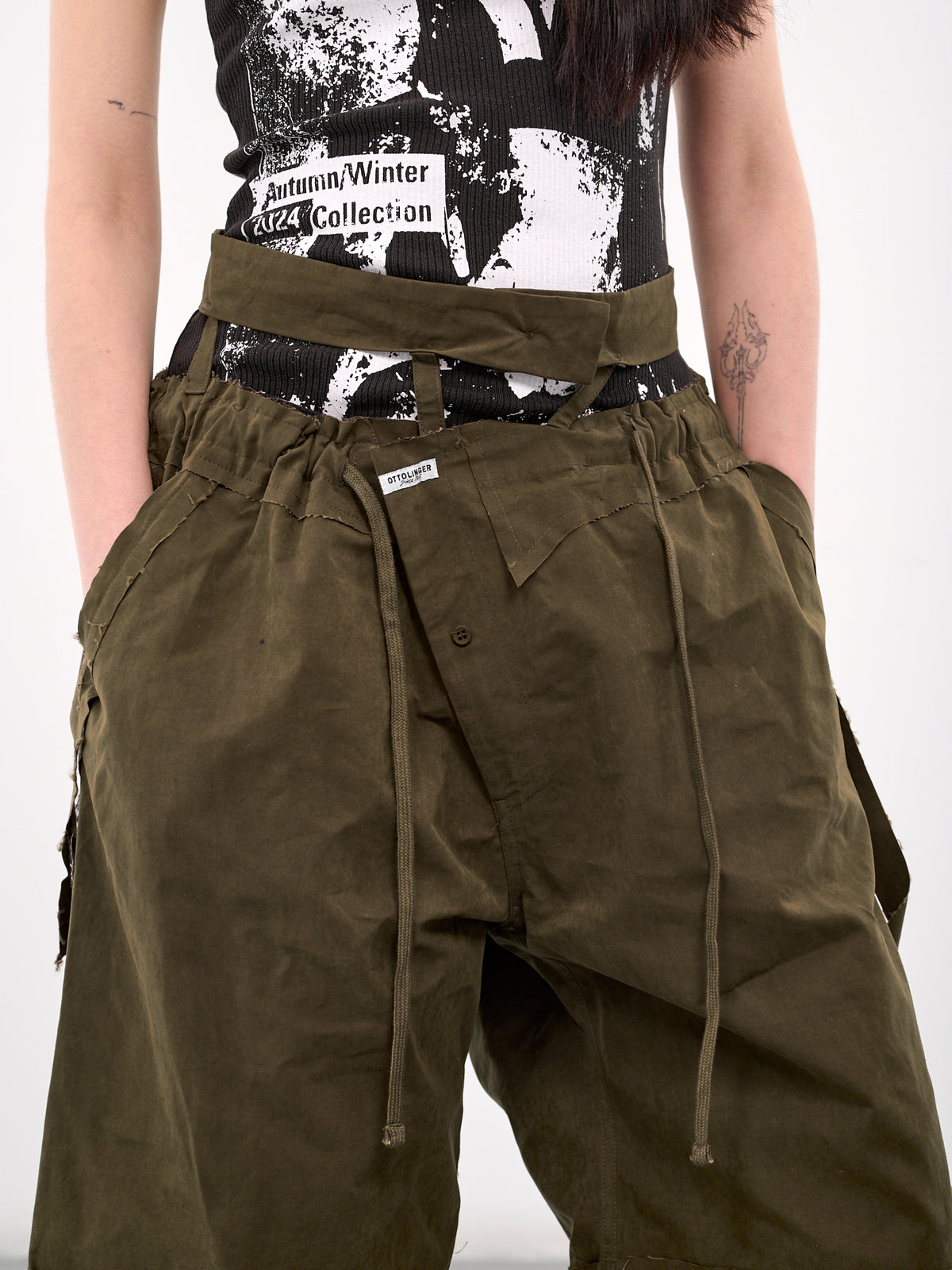 Baggy Cargo Shorts (10620040601-GREEN)