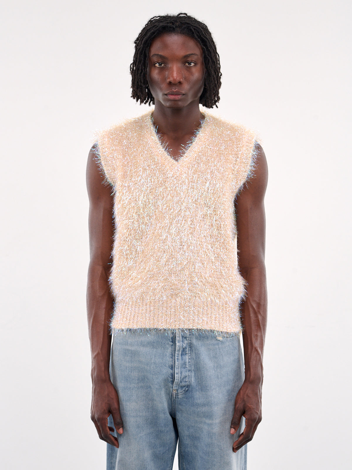 Psyche Sweater Vest (10N016-BEIGE)