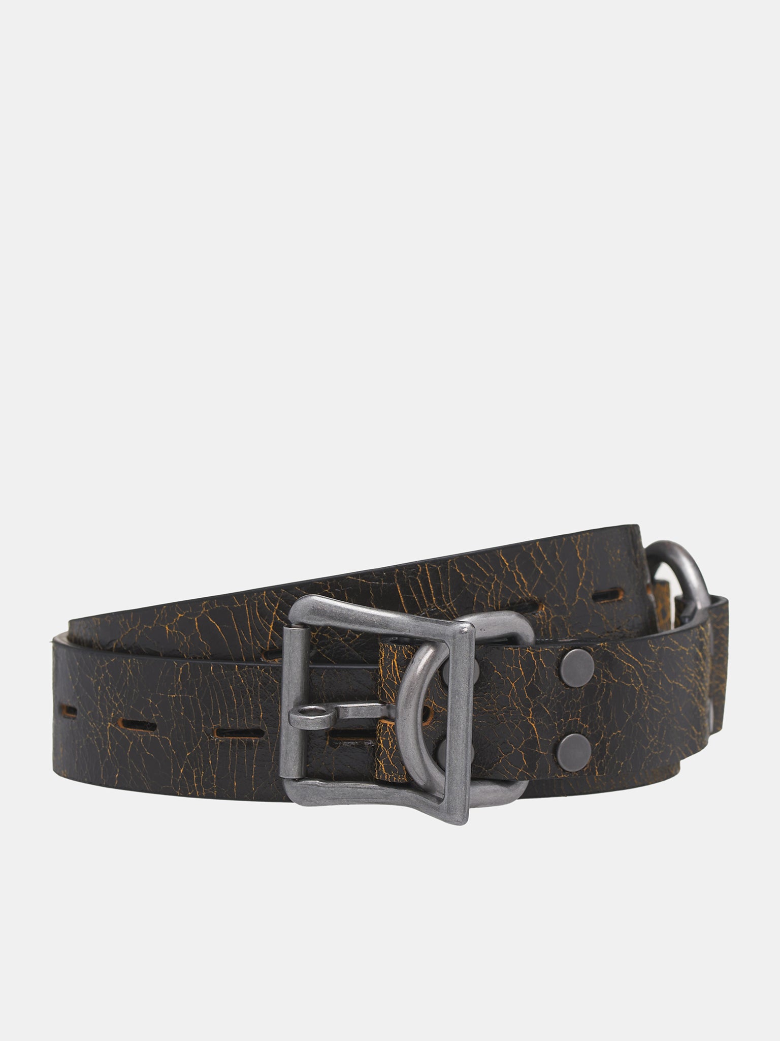 Bondage Belt (1138LF01011-BLACK-YELLOW)