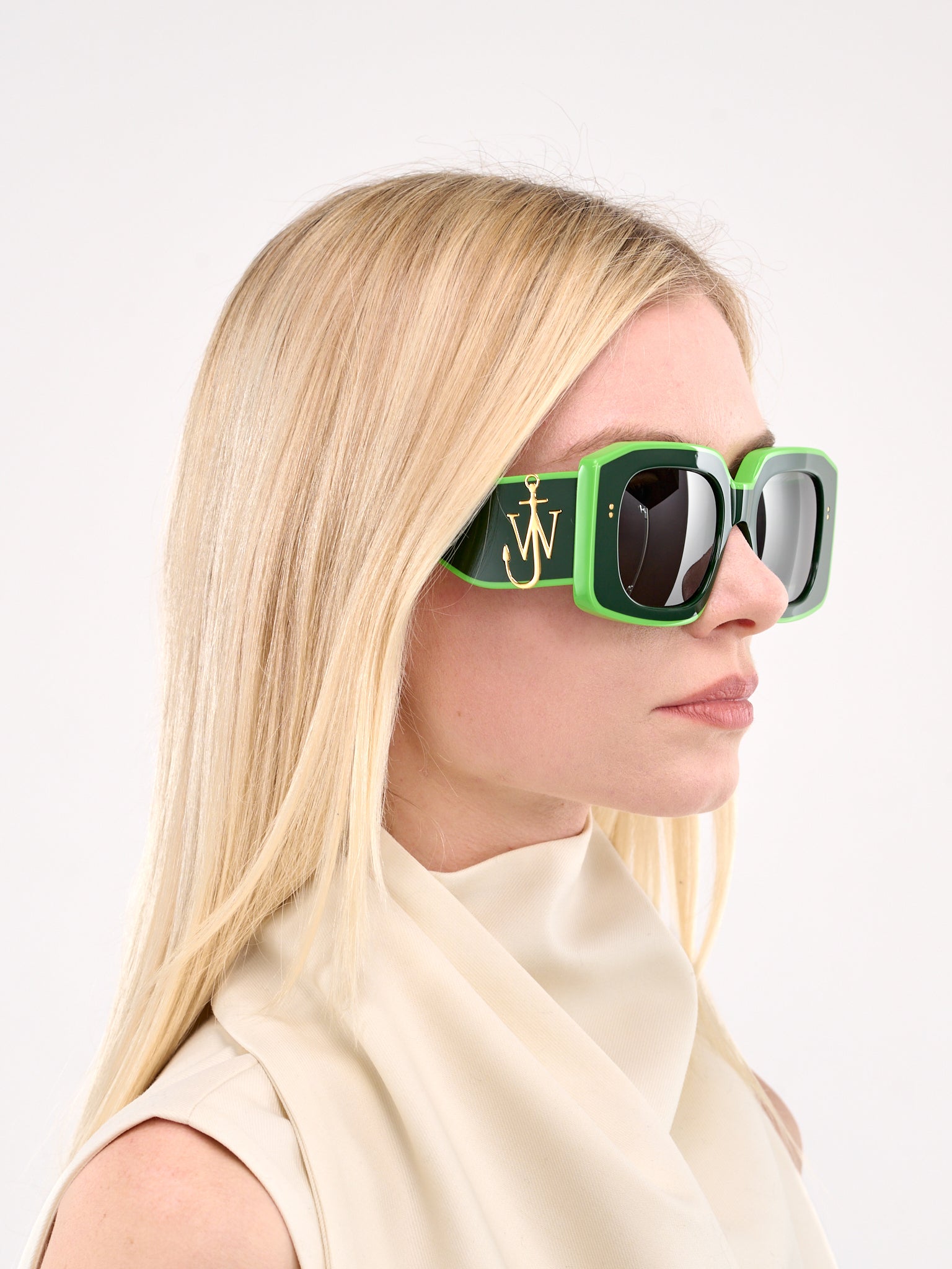 JW ANDERSON Bumper Sunglasses | H. Lorenzo - styled