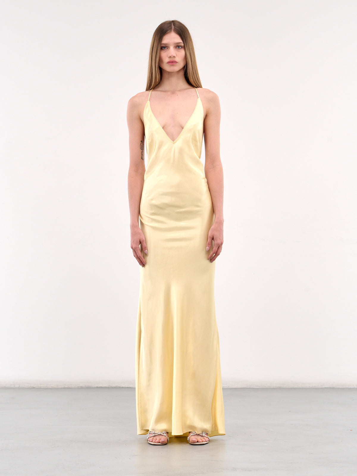 Justina Maxi Dress (13-YELLOW)