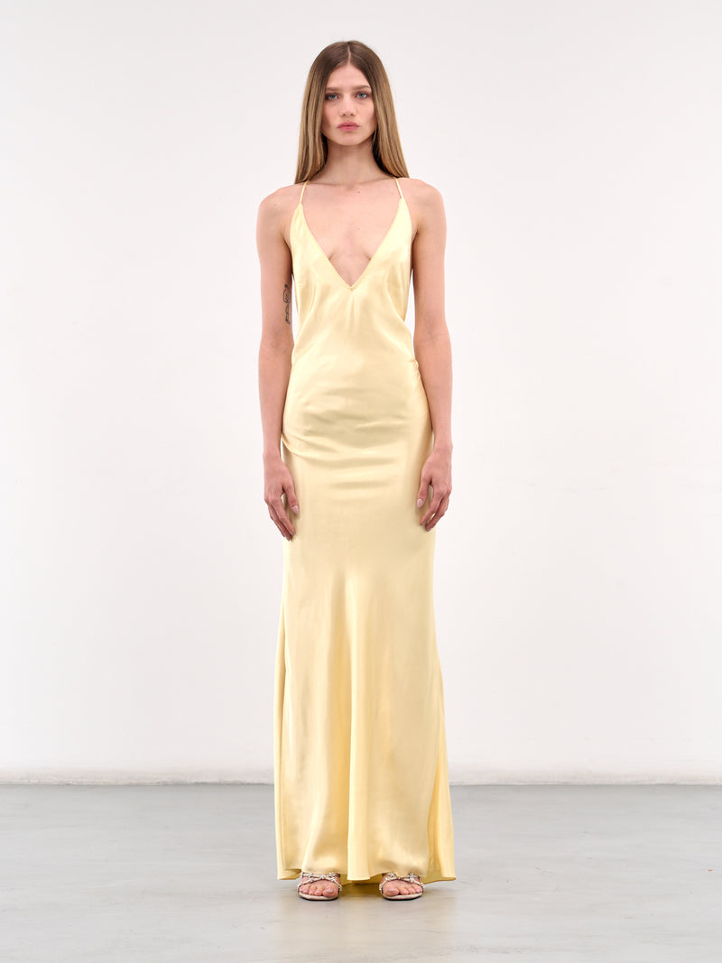 Justina Maxi Dress (13-YELLOW)