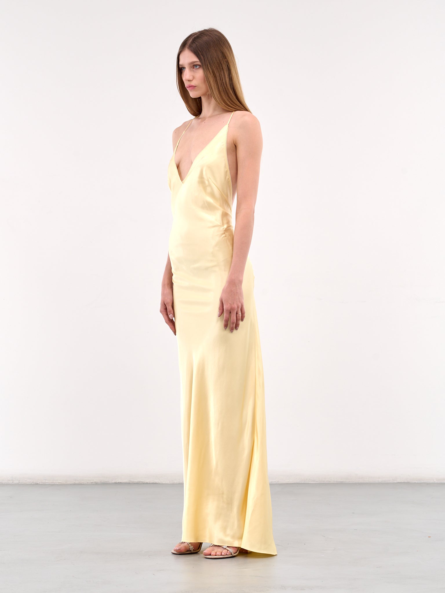 Justina Maxi Dress (13-YELLOW)