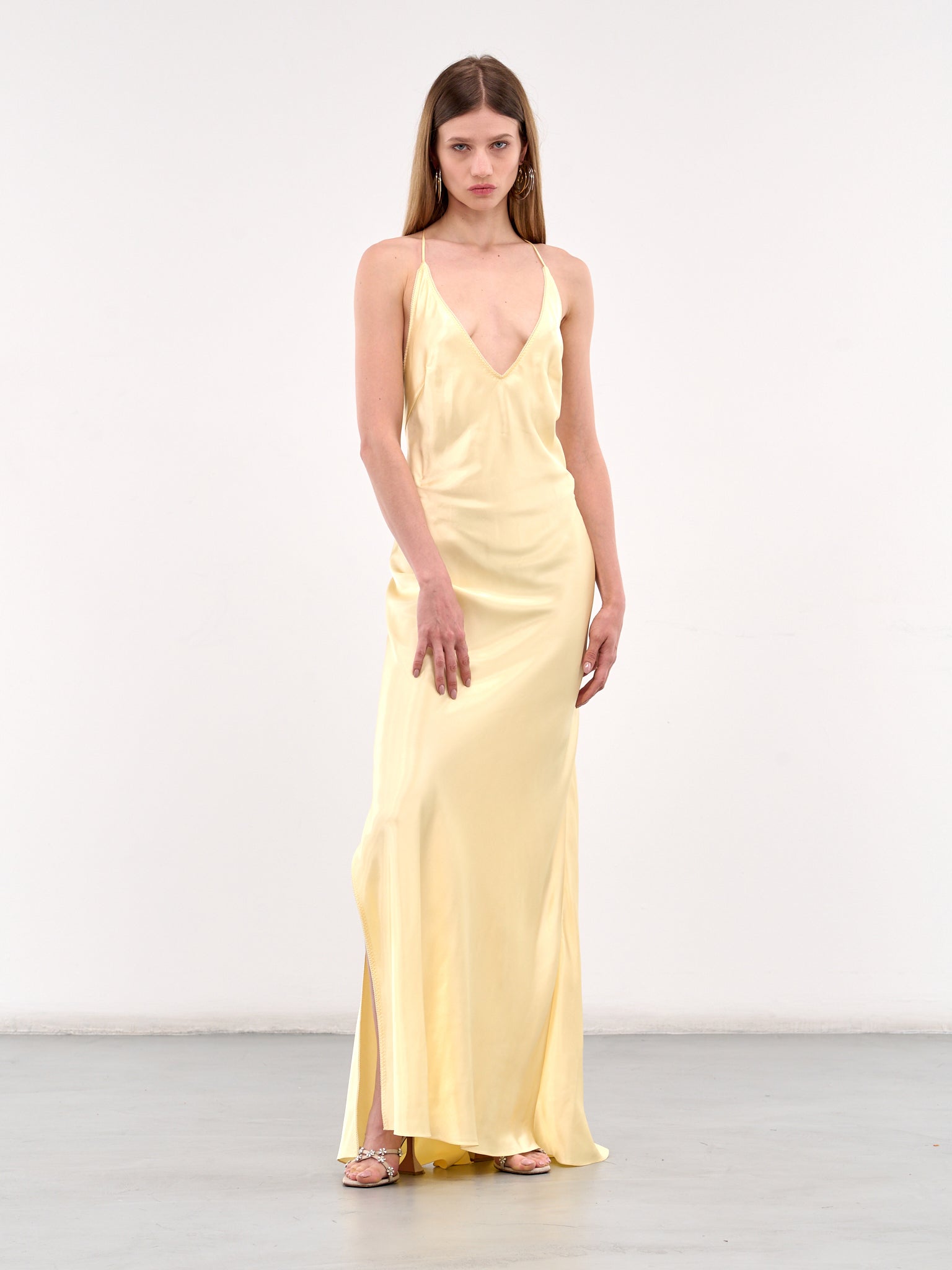 Justina Maxi Dress (13-YELLOW)