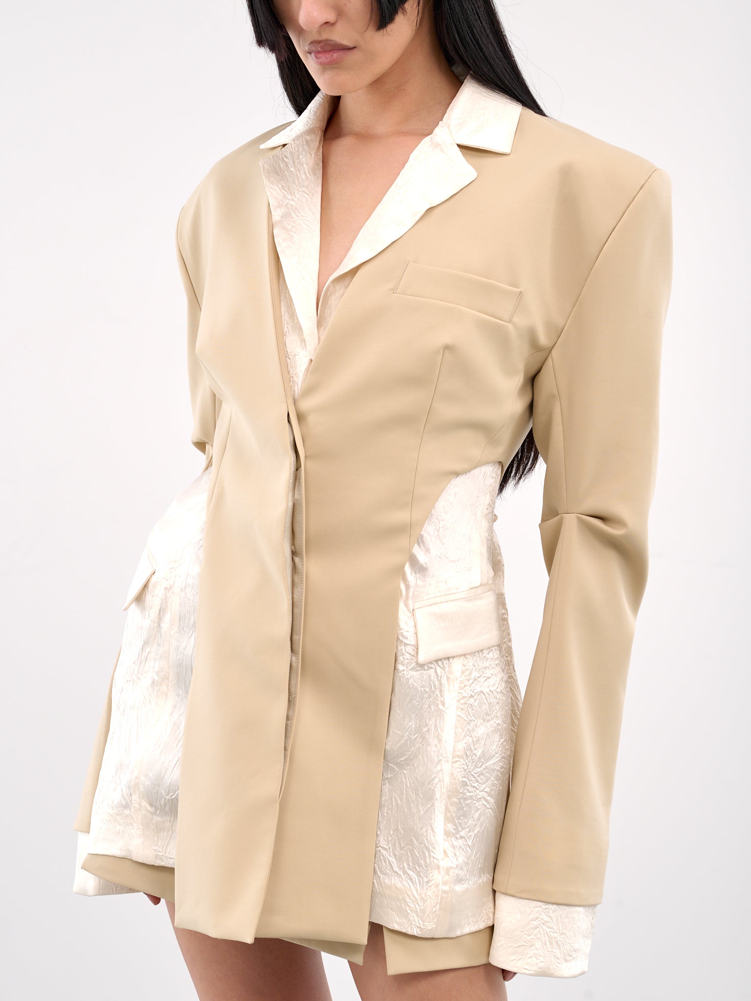 2 Part Tailoring Jacket (144-101-GEMINI-SAND)