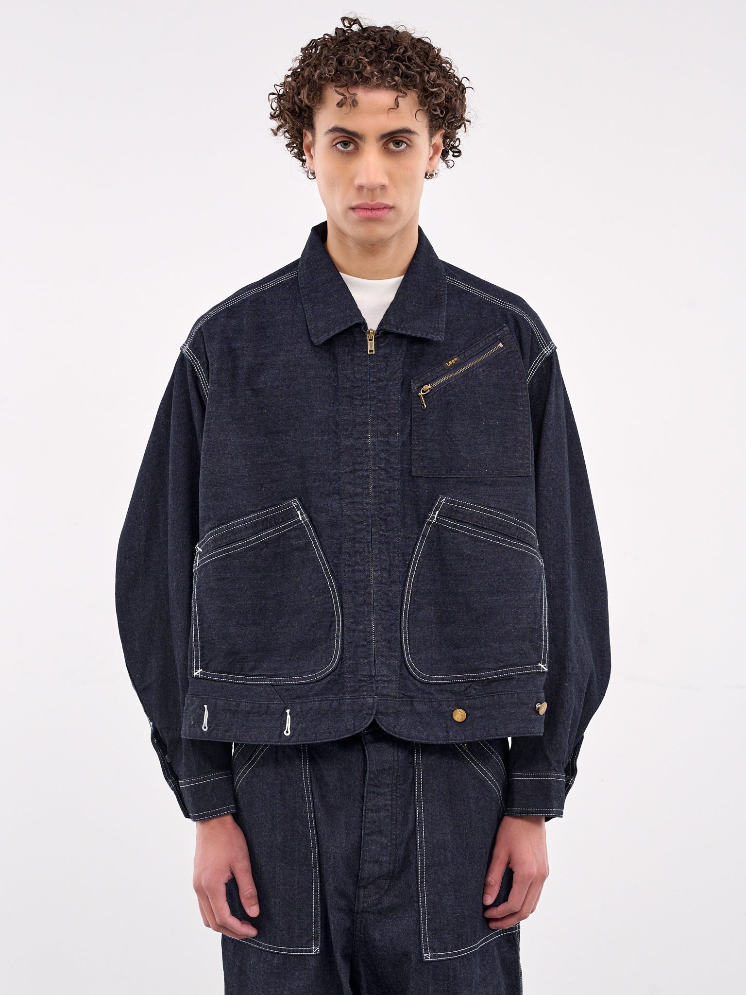 Lee Double-End Denim Blouson (1525102045-INDIGO)