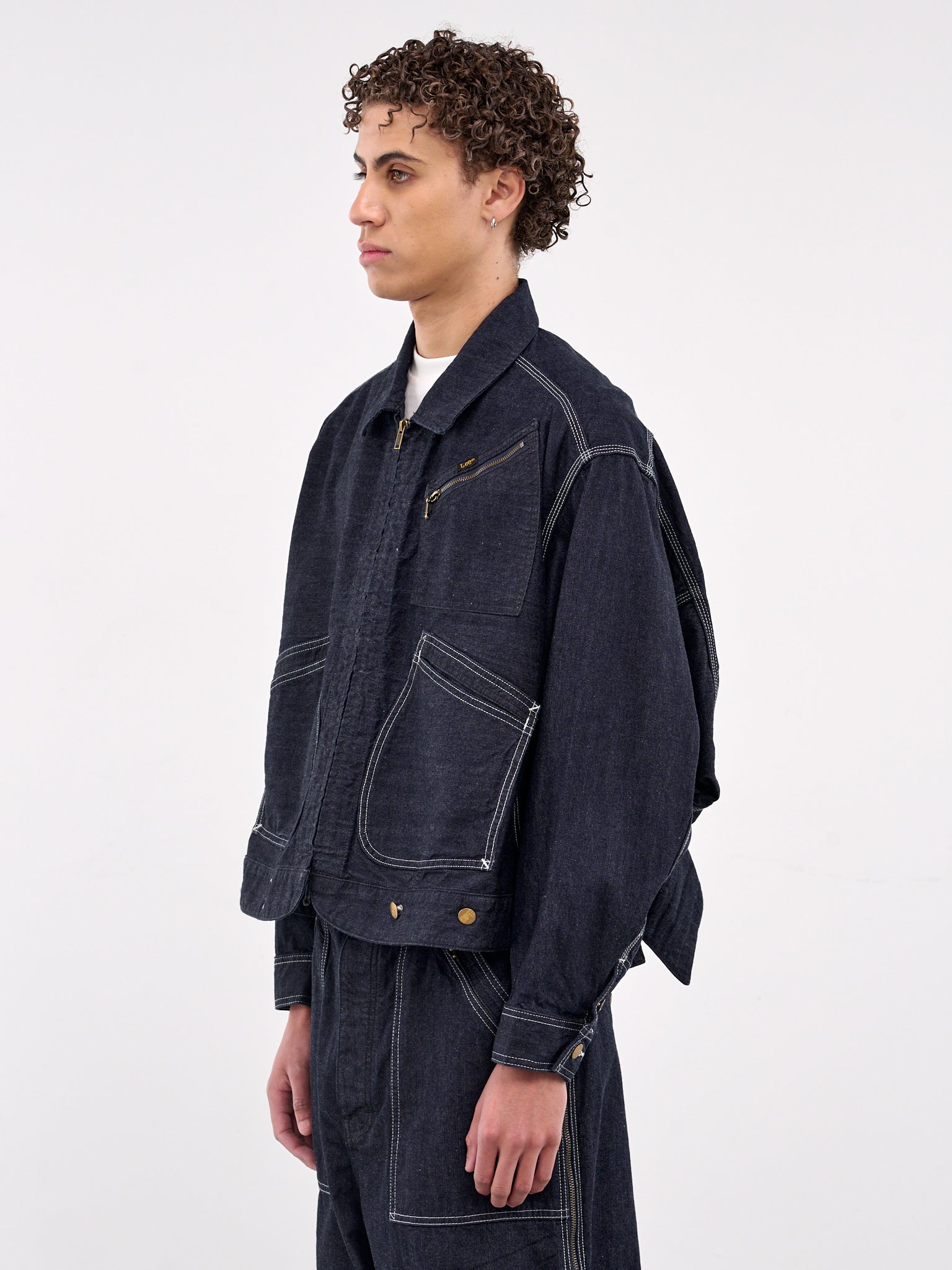 Lee Double-End Denim Blouson (1525102045-INDIGO)