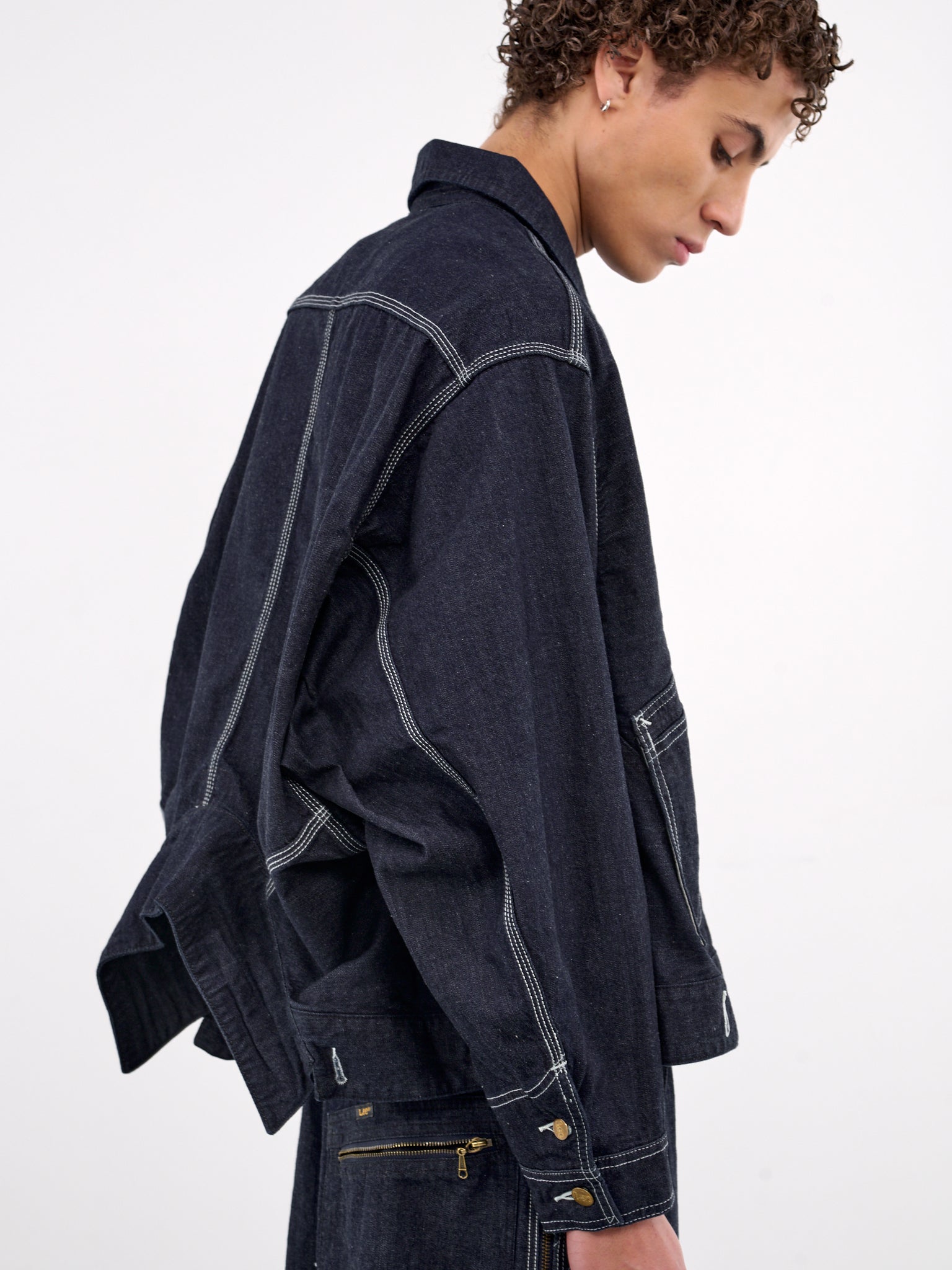 Lee Double-End Denim Blouson (1525102045-INDIGO)