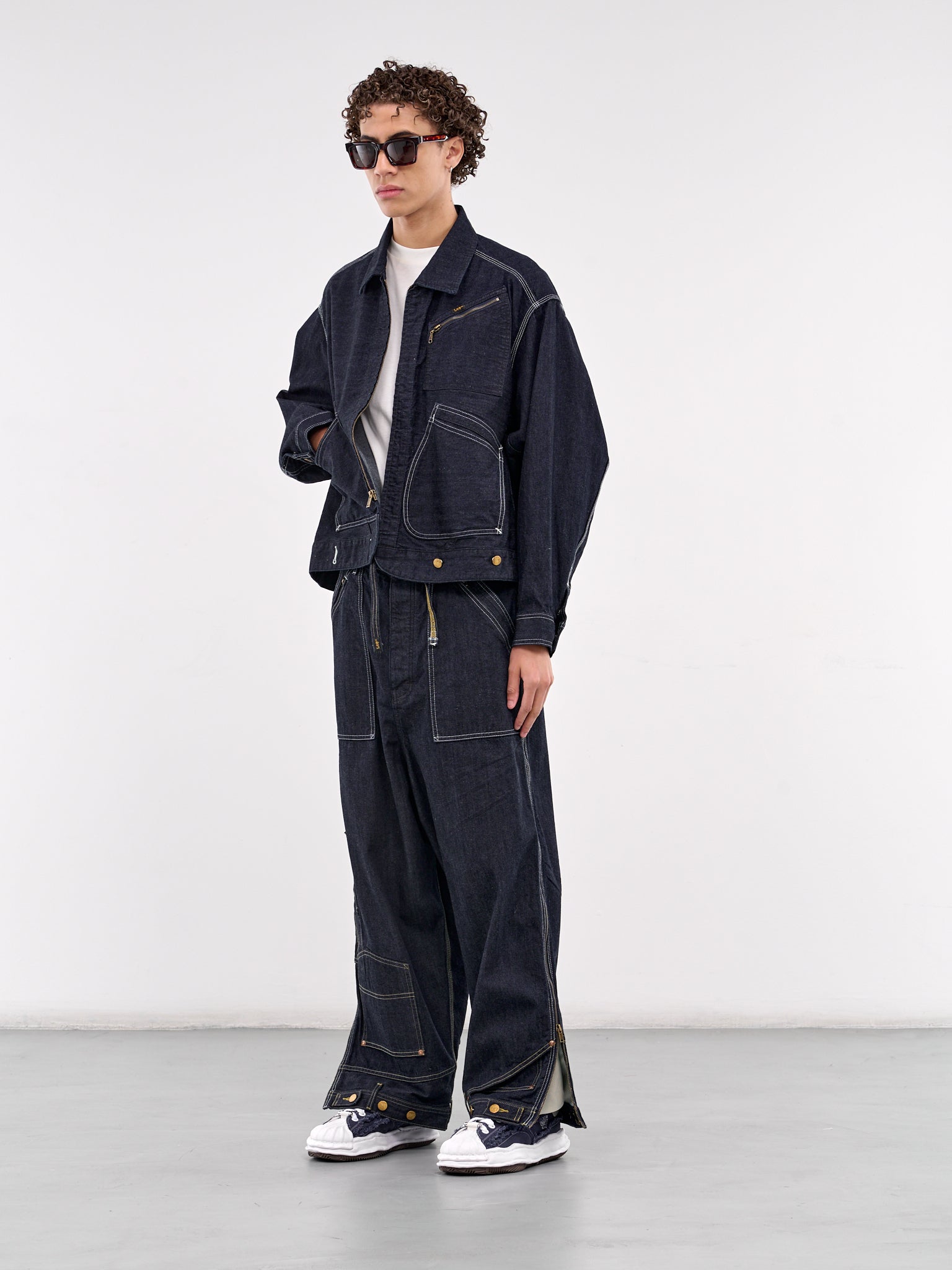 Lee Double-End Denim Blouson (1525102045-INDIGO)