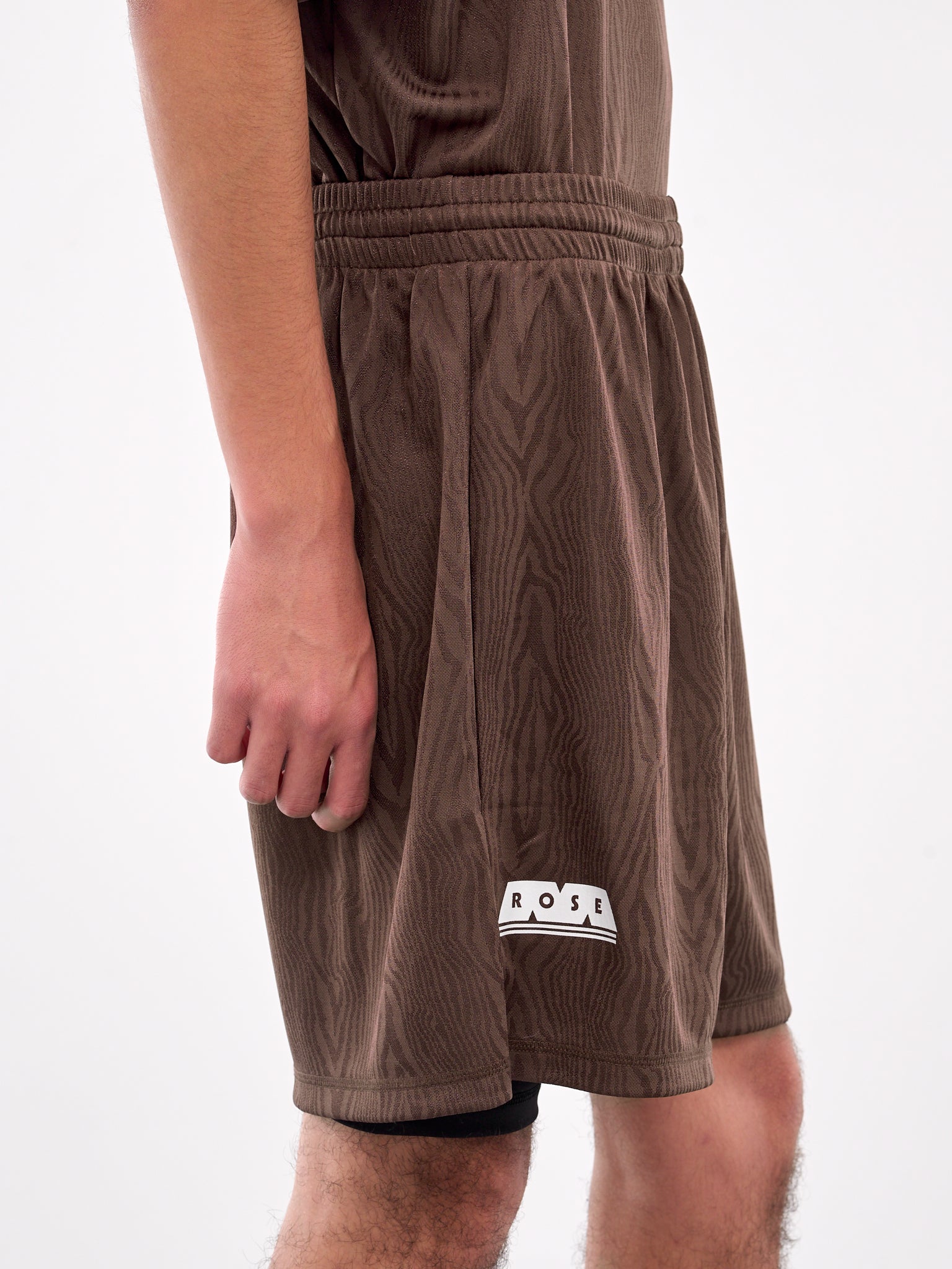 Double Football Shorts (159JT02700-BROWN)