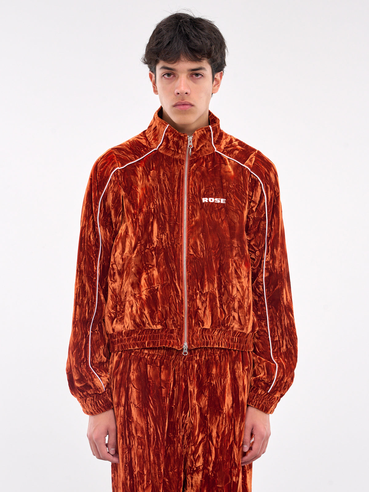 Shrunken Track Jacket (164WF04202-ORANGE)