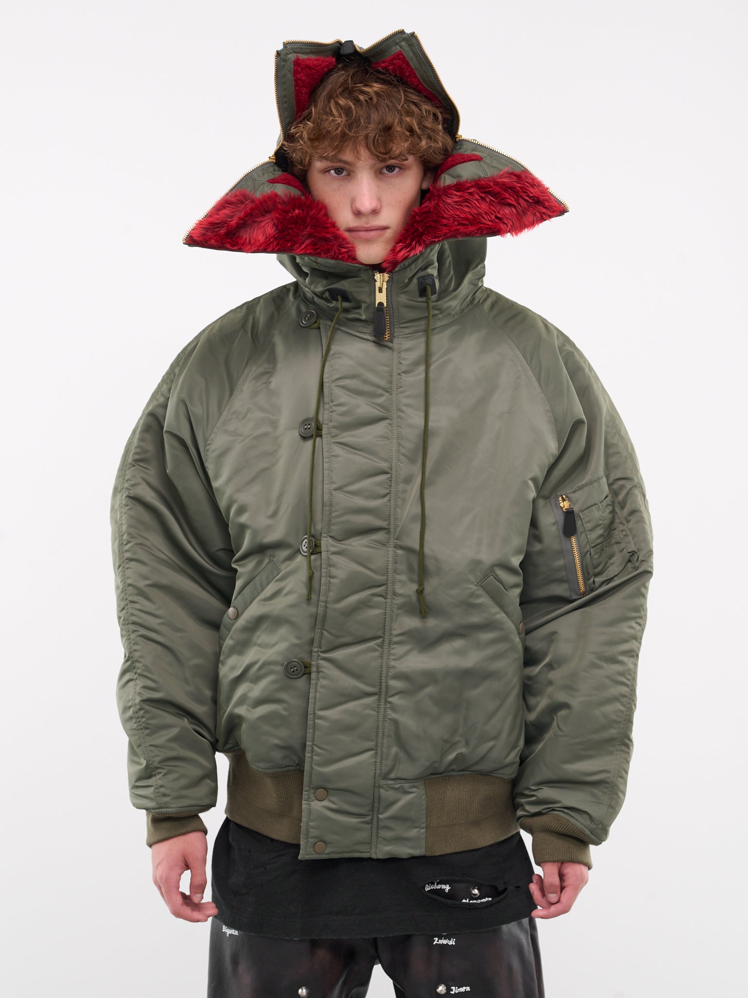 DOUBLET Hooded Bomber Jacket | H.Lorenzo