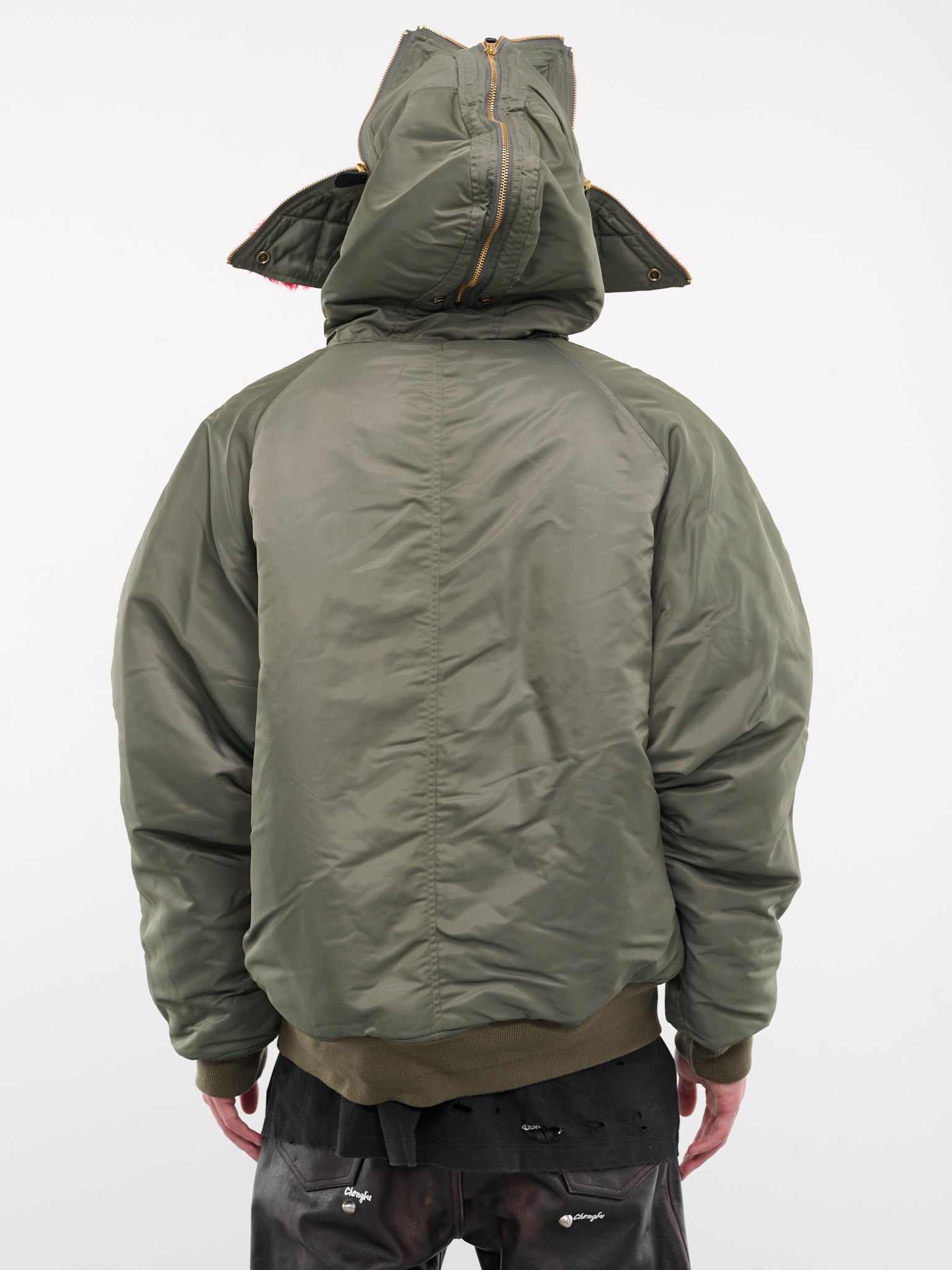 DOUBLET Hooded Bomber Jacket | H.Lorenzo