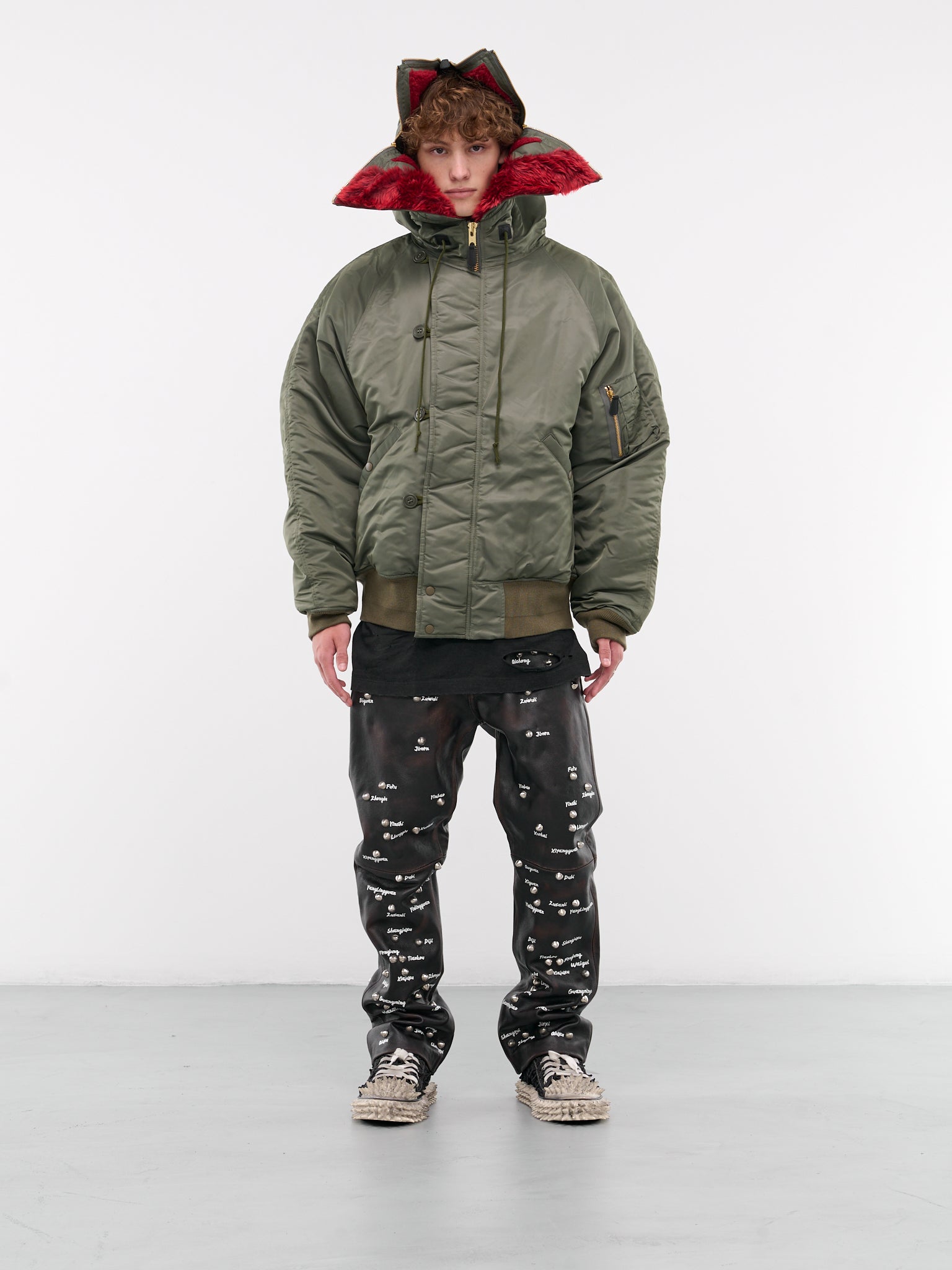 DOUBLET Hooded Bomber Jacket | H.Lorenzo