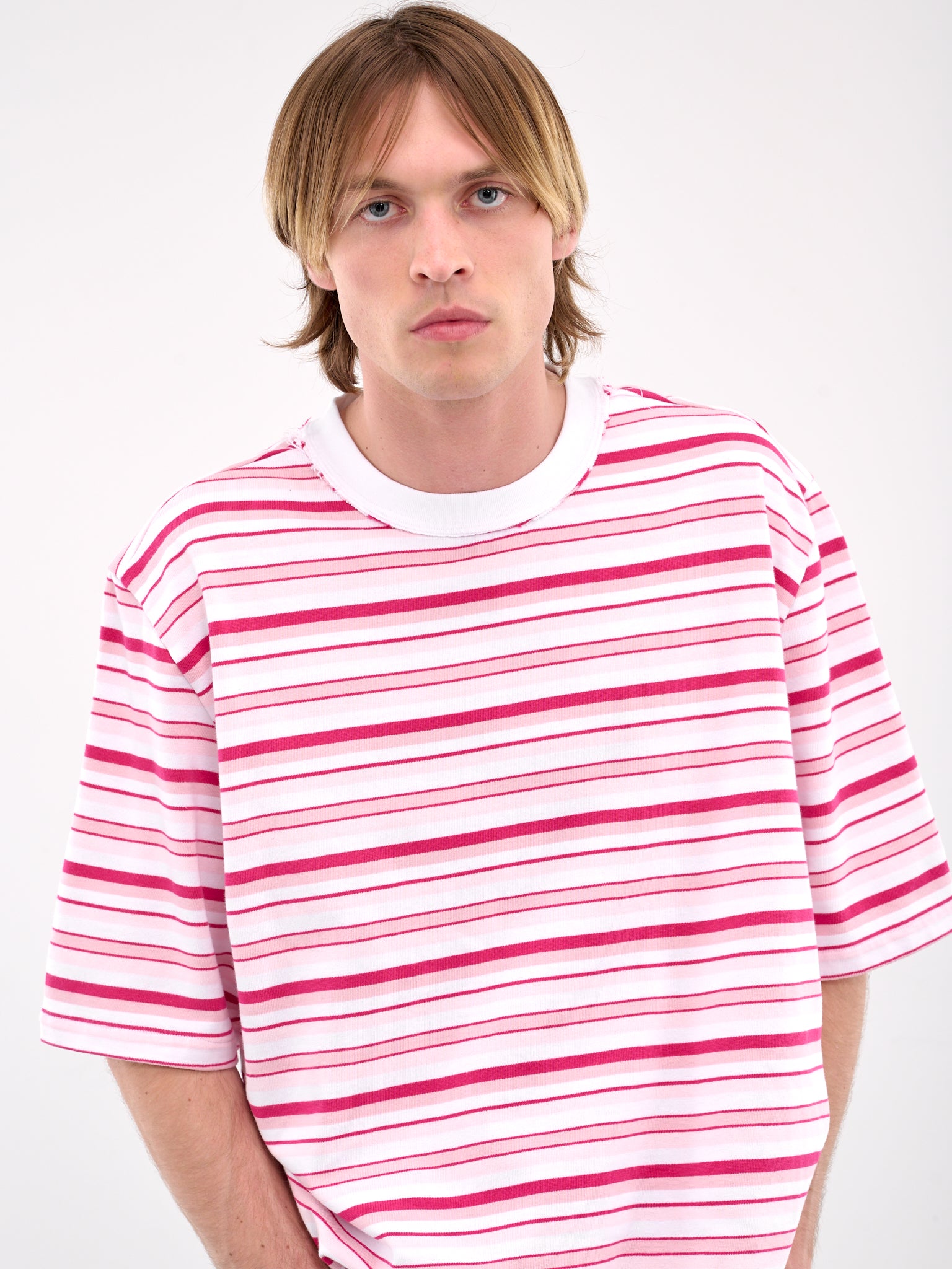 Big Striped Tee (19-01-01-01-BIG-PINK-STRIPES)