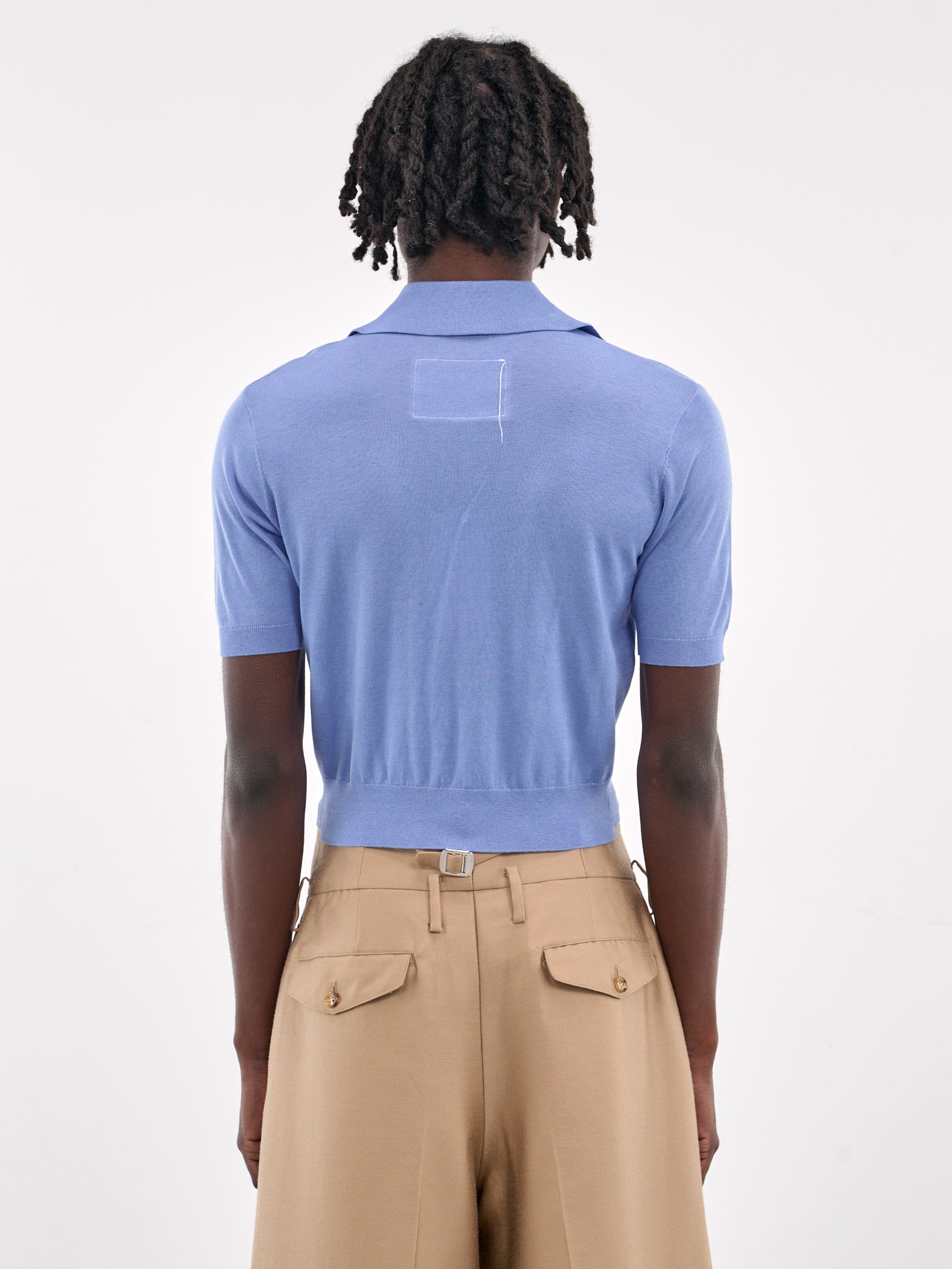 70s Polo Shirt (19-03-01-01-BLUE)