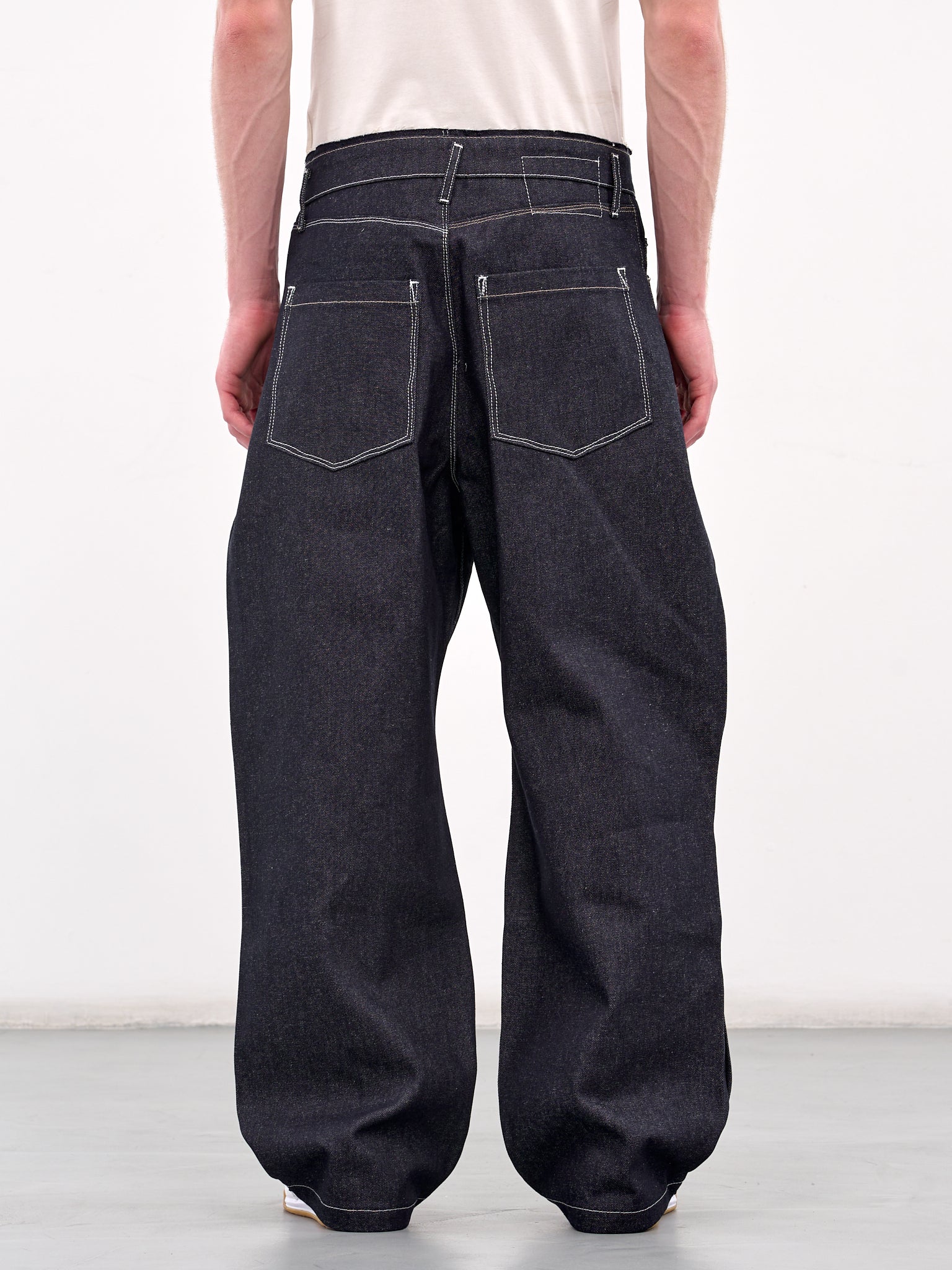 Wide Leg Jeans (19-06-02-01-NAVY)