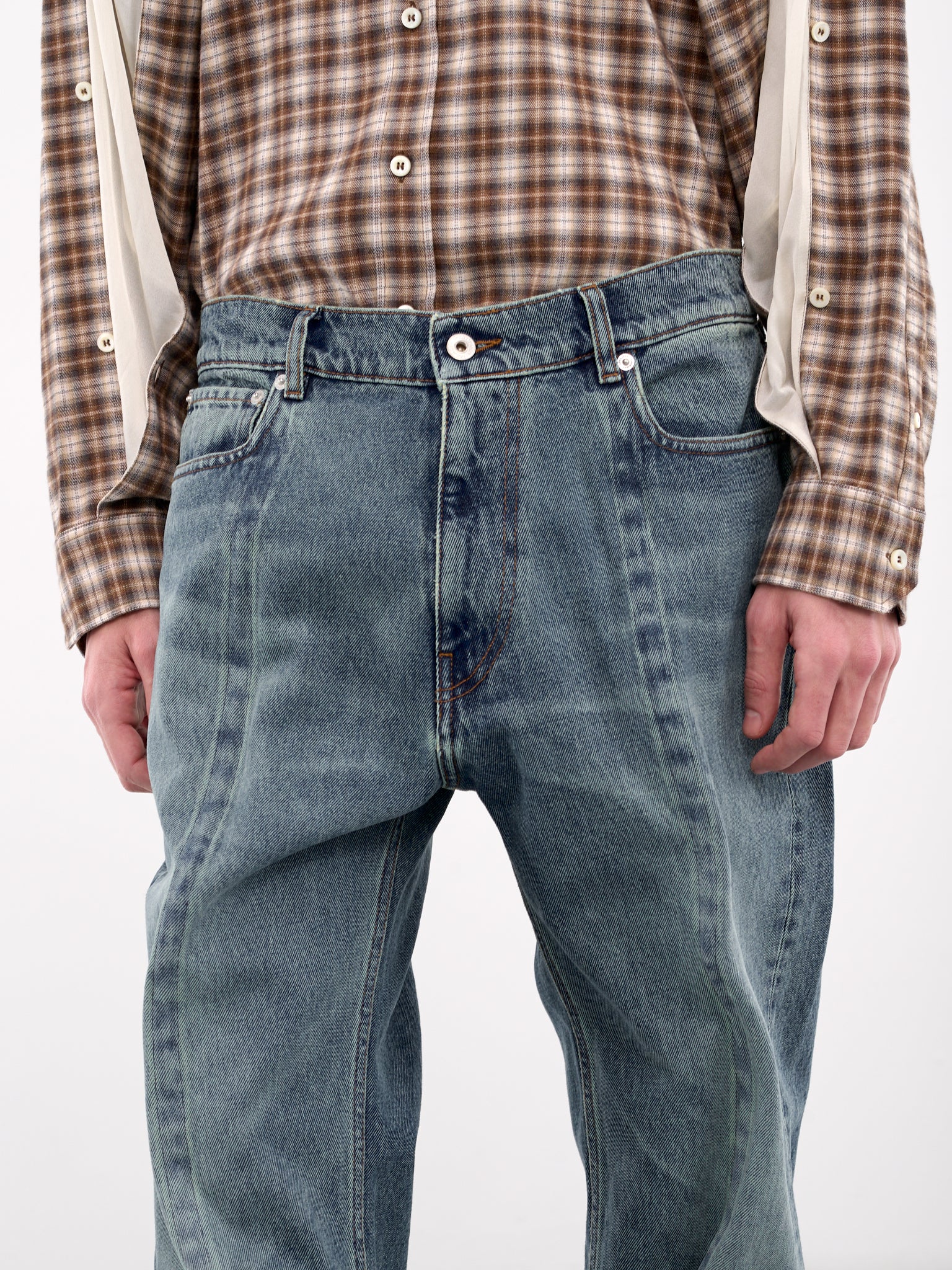 Evergreen Wire Jeans (207PA008-D22-EVERGREEN-BLUE)