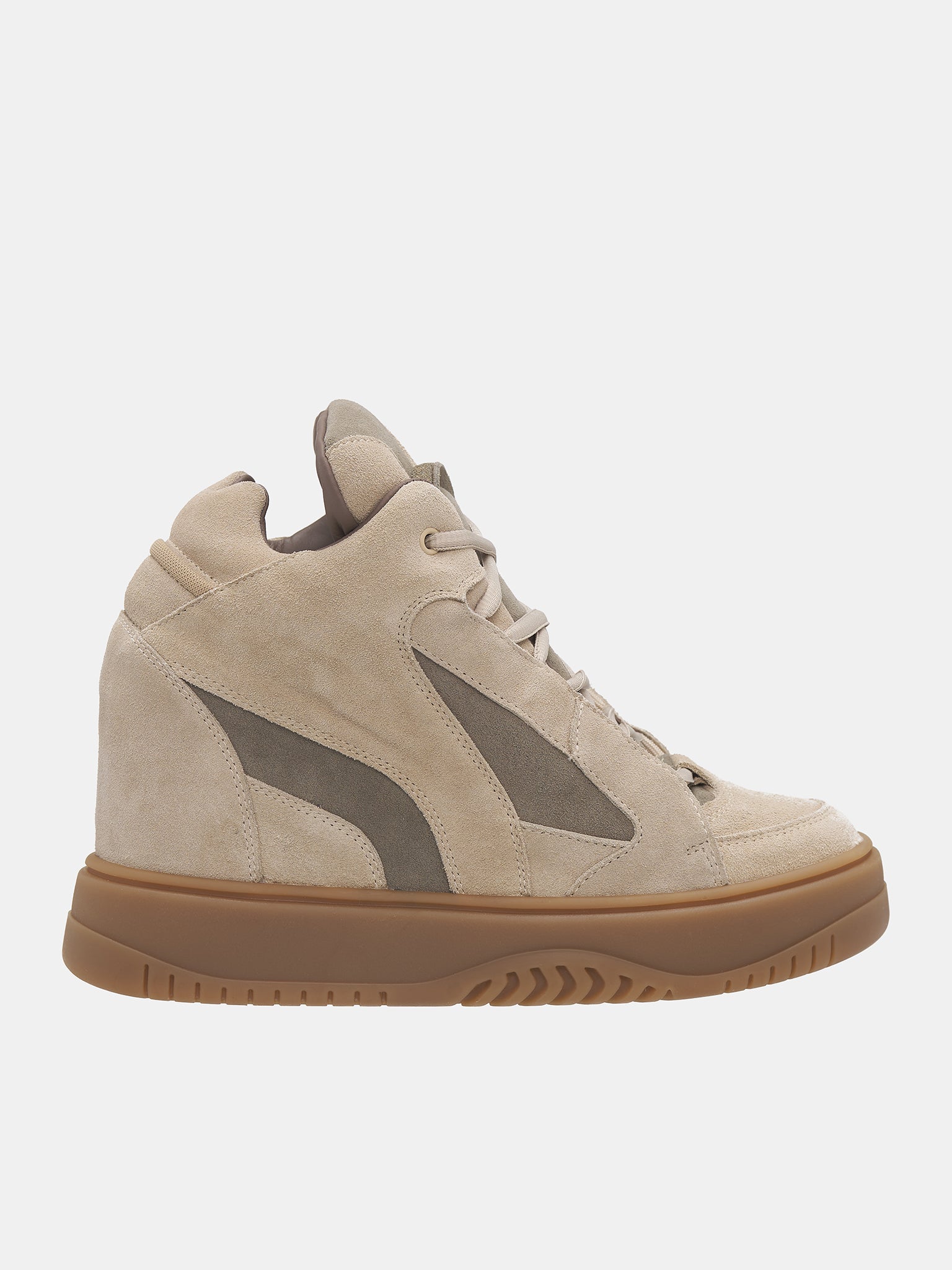 Heel Sneakers (2231300201-BEIGE)