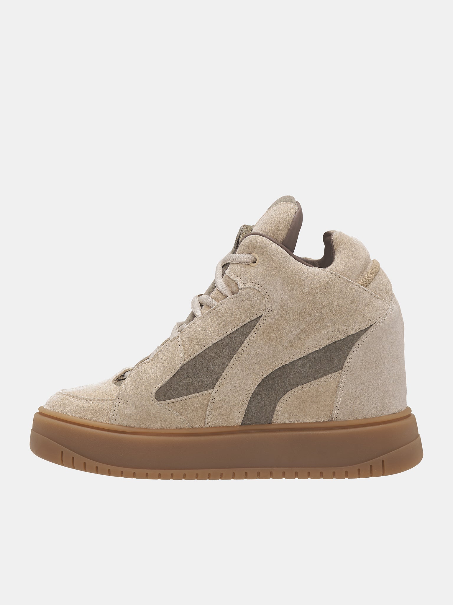 Heel Sneakers (2231300201-BEIGE)