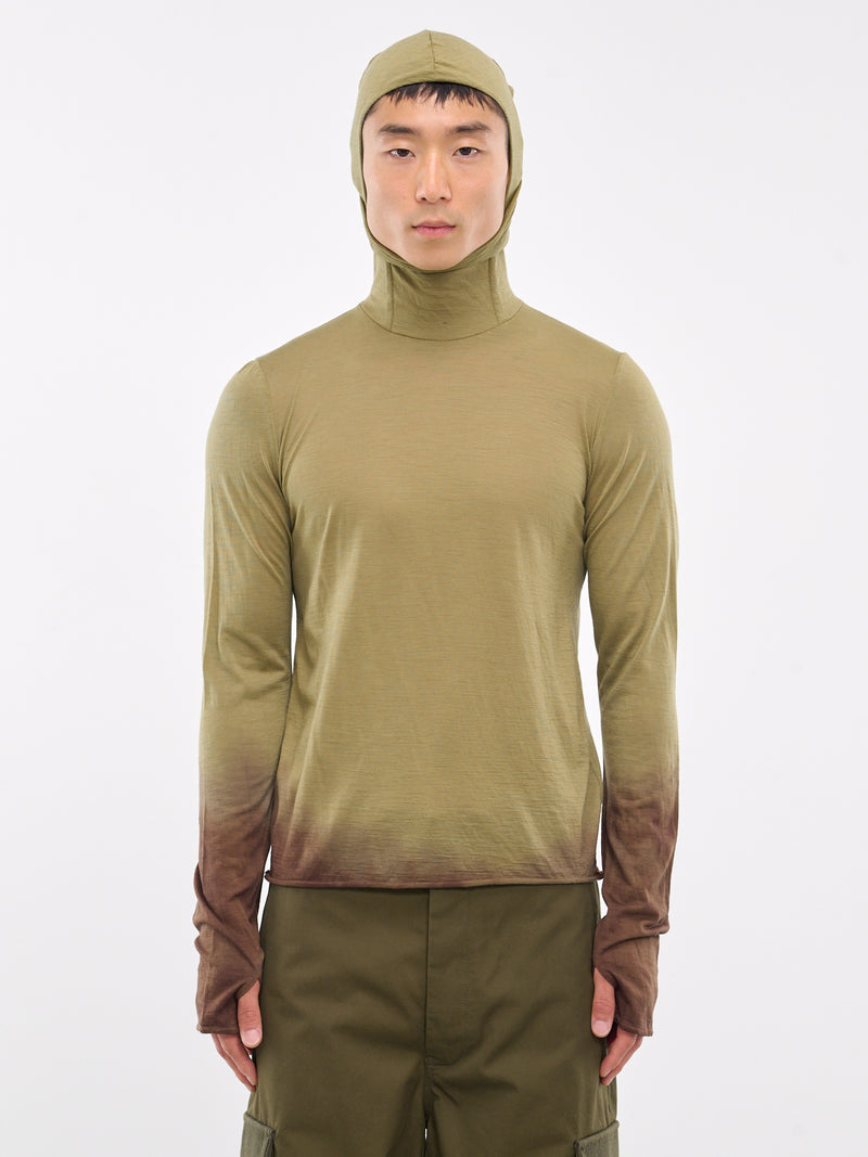 Vapoury Forest Link Hoodie (230006-GREEN-MULTI)