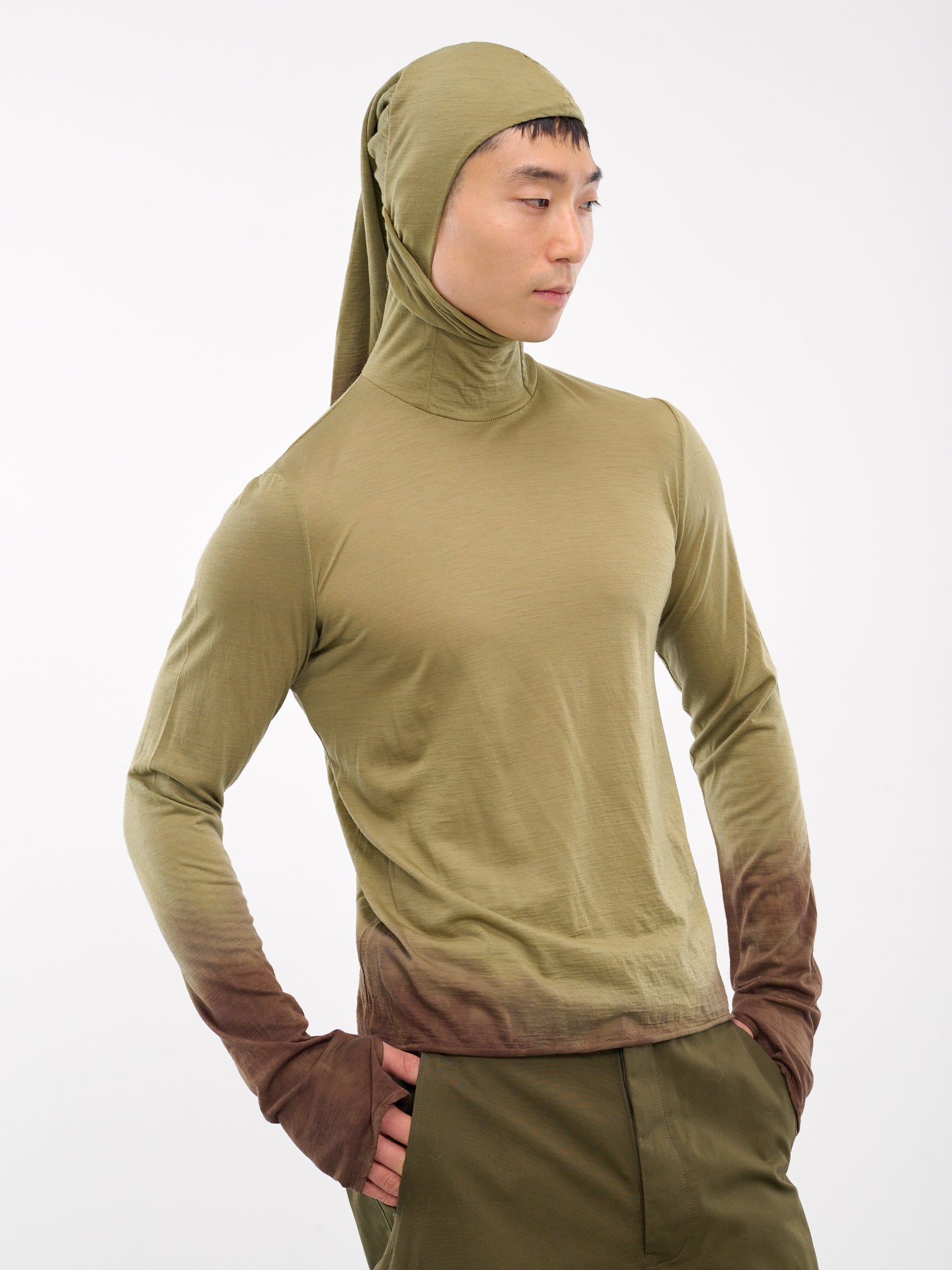 Vapoury Forest Link Hoodie (230006-GREEN-MULTI)