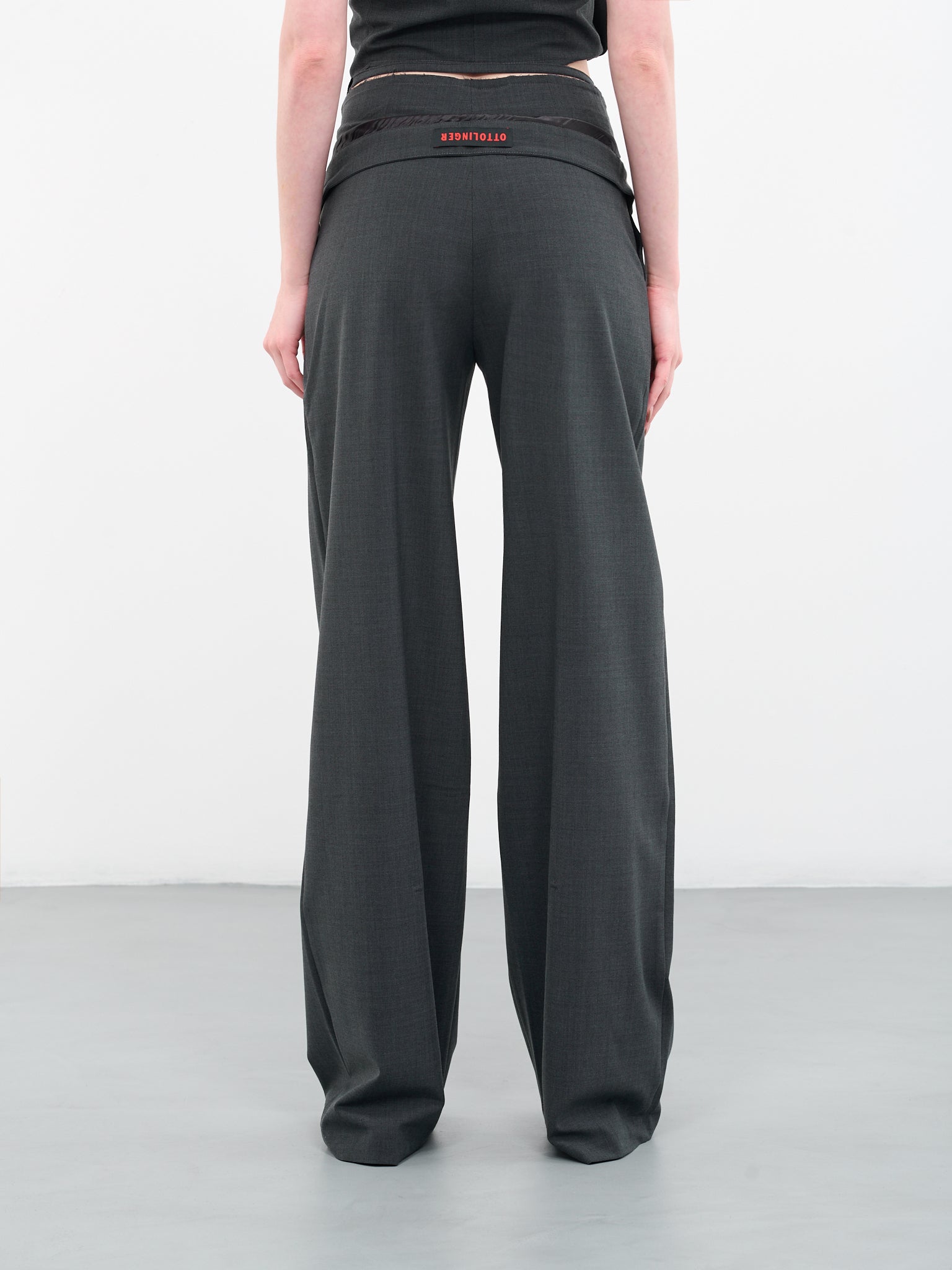 Double Fold Suit Trousers (2302407-ANTHRA)