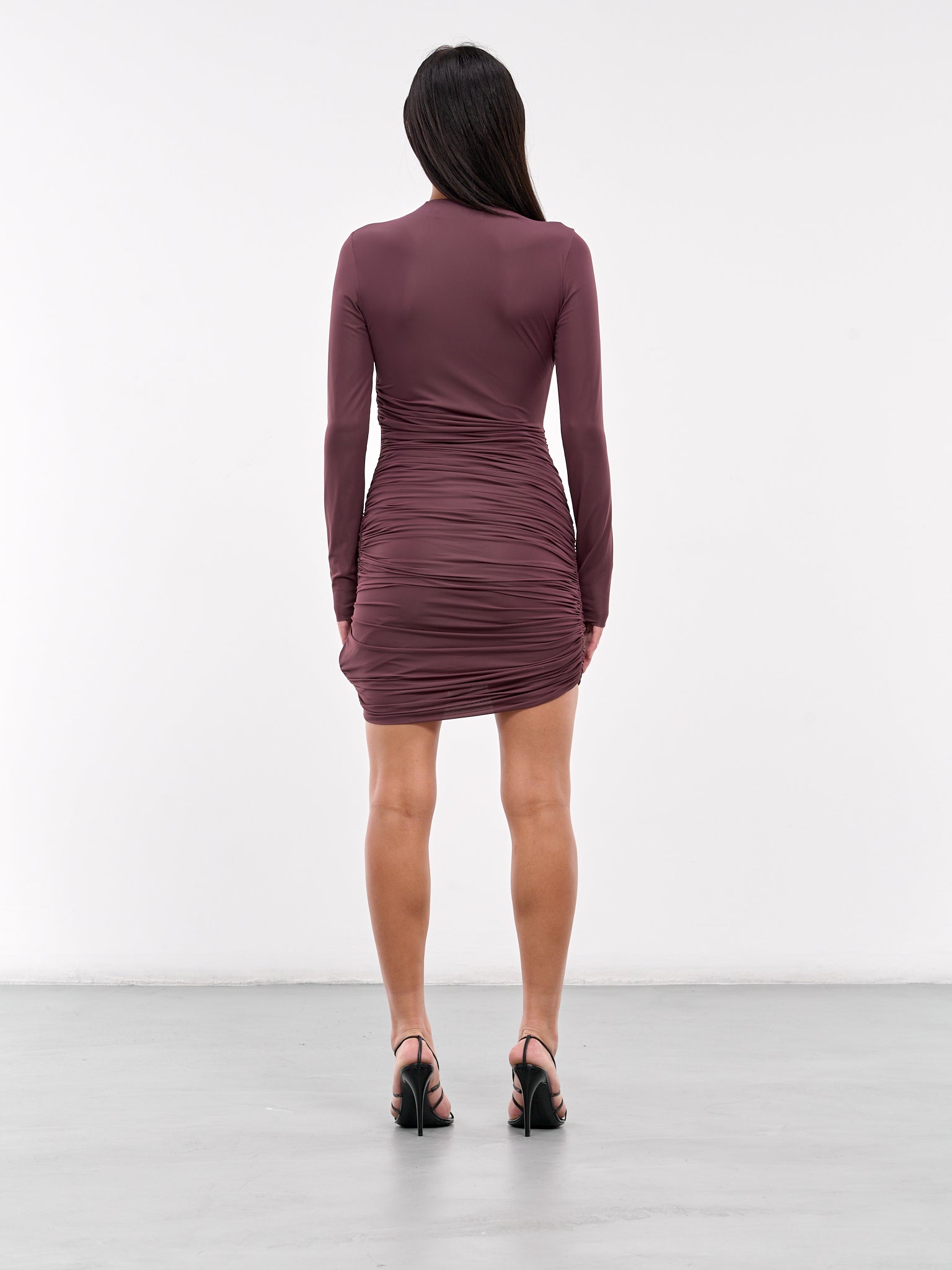 Venus Looped Dress (23033048-MAHOGANY)