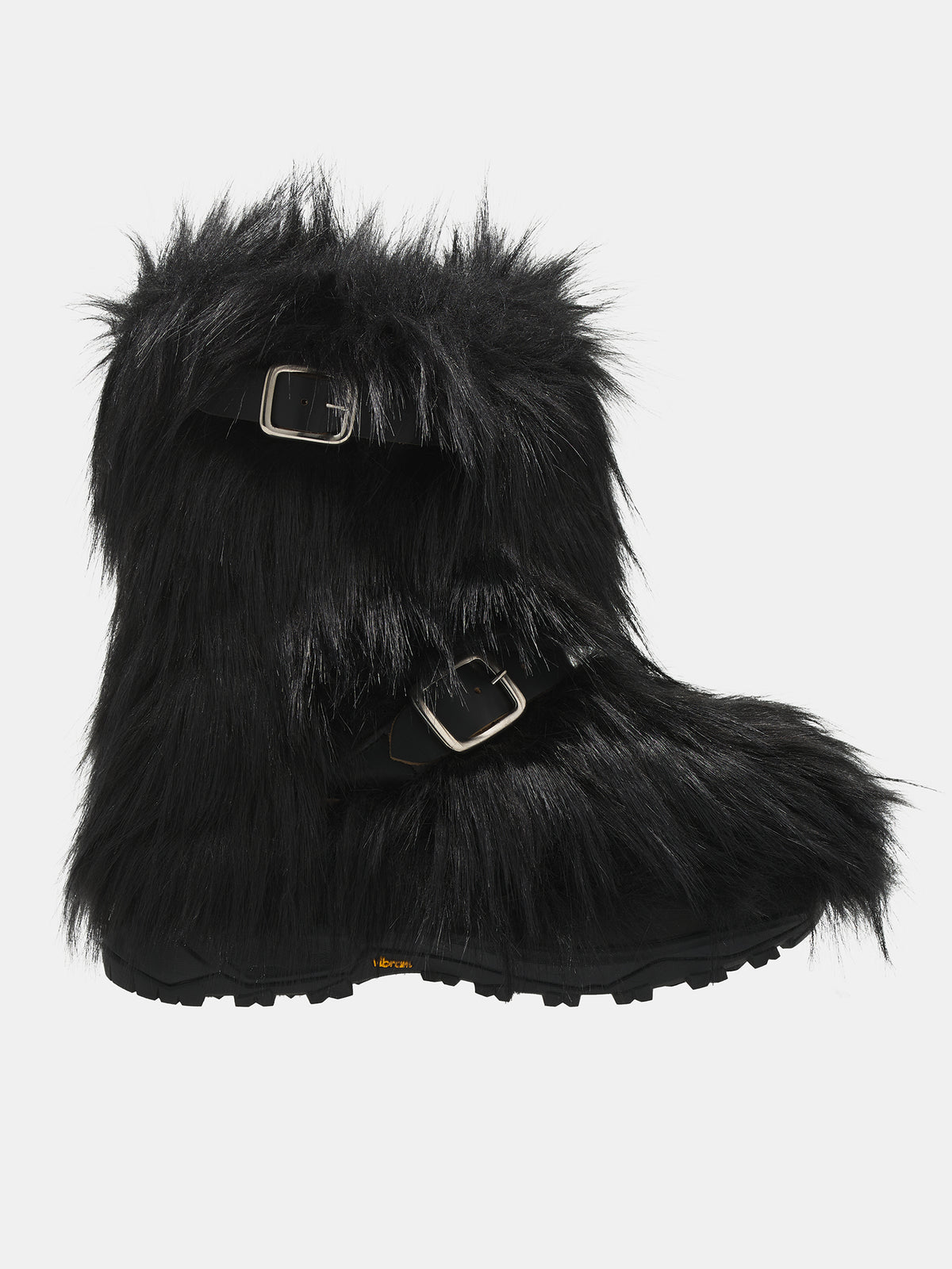 Faux Fur Boots (24-07476-001-BLACK)