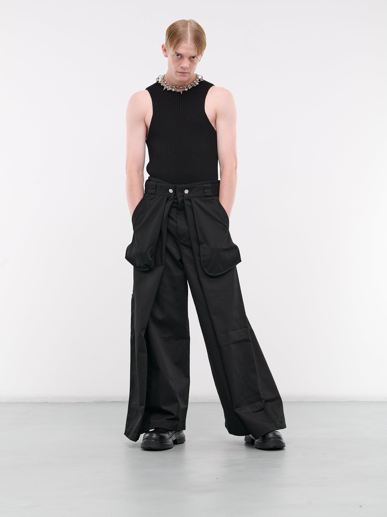 JEAN PAUL GAULTIER x SHAYNE OLIVER Wrap Pants | H. Lorenzo - styled