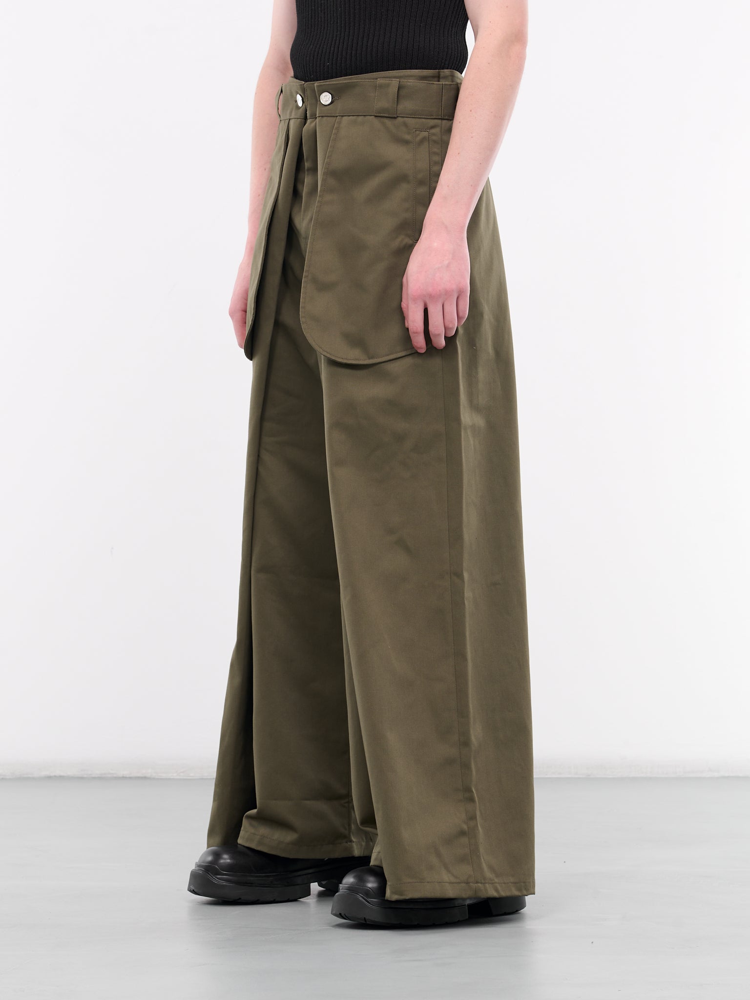 JEAN PAUL GAULTIER x SHAYNE OLIVER Wrap Pants | H. Lorenzo - side