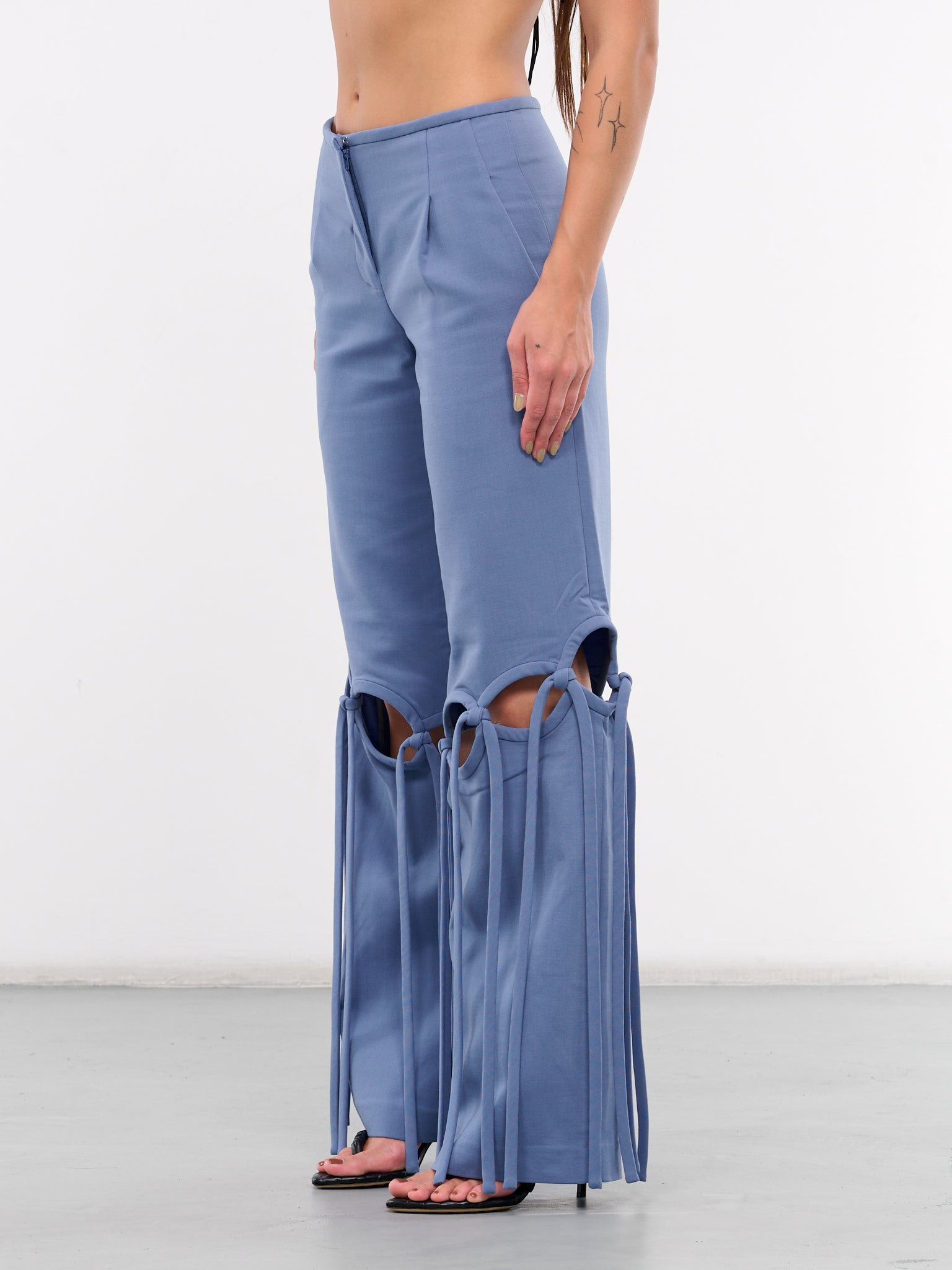 Loophole Tie Trousers (24025240-CIELO-BLUE)