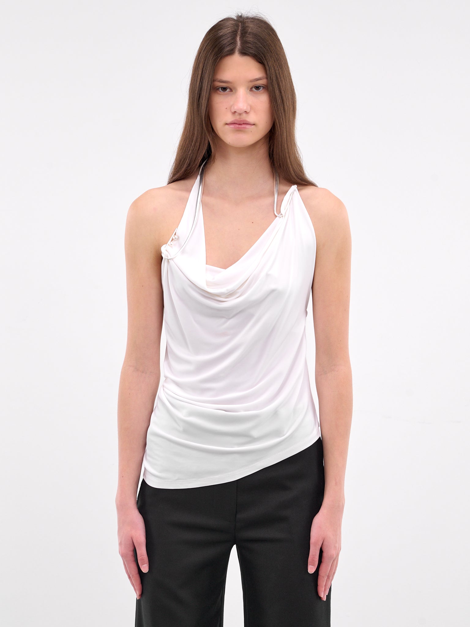 Levitate Draped Cami (24041133-WHITE)