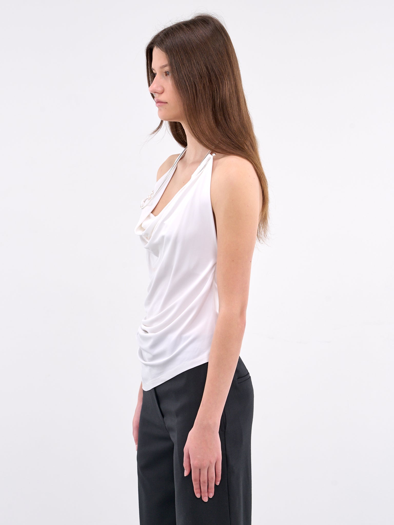 Levitate Draped Cami (24041133-WHITE)