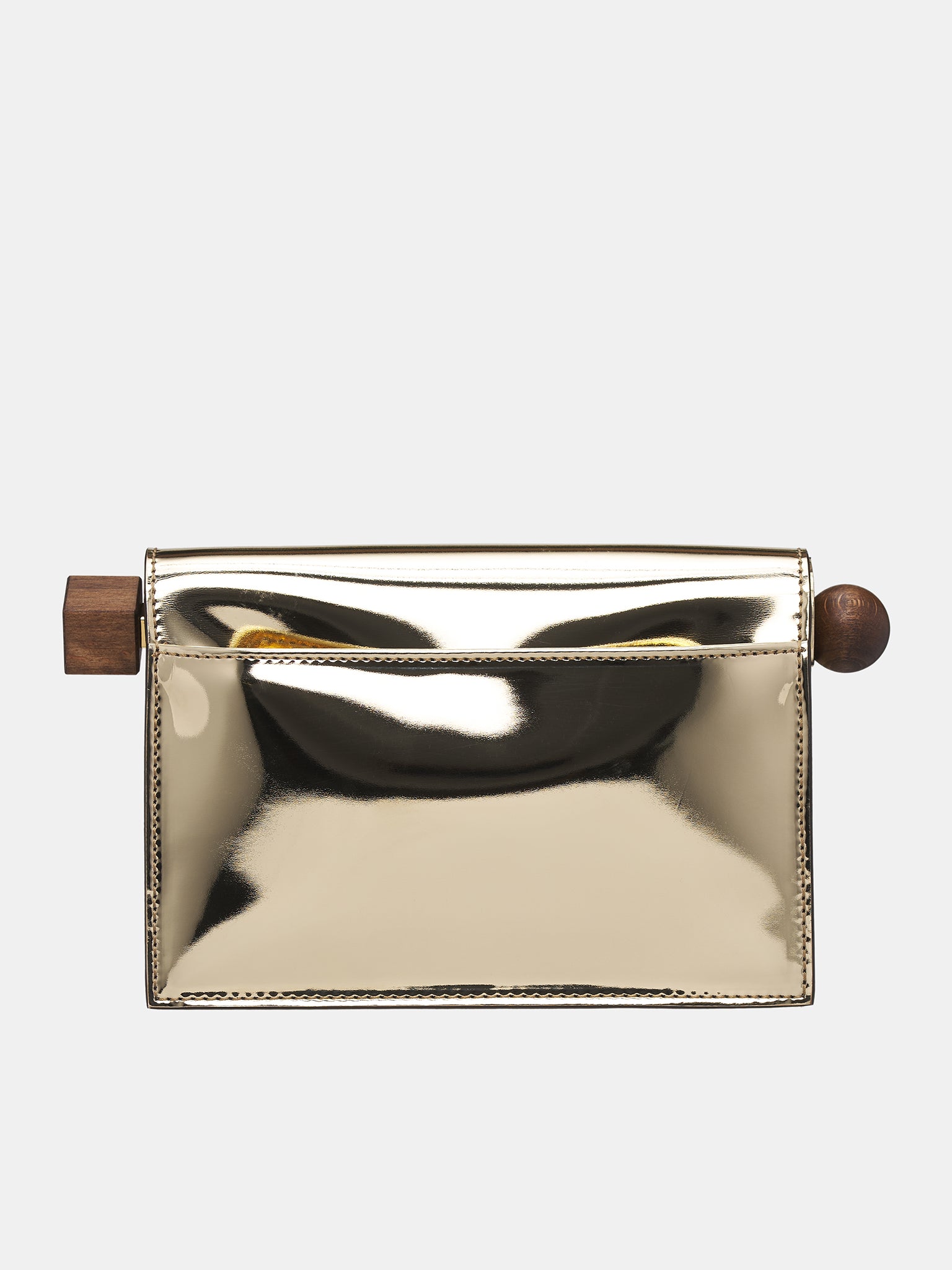 The Small Rond Carré Clutch (241BA392-3134-GOLD)