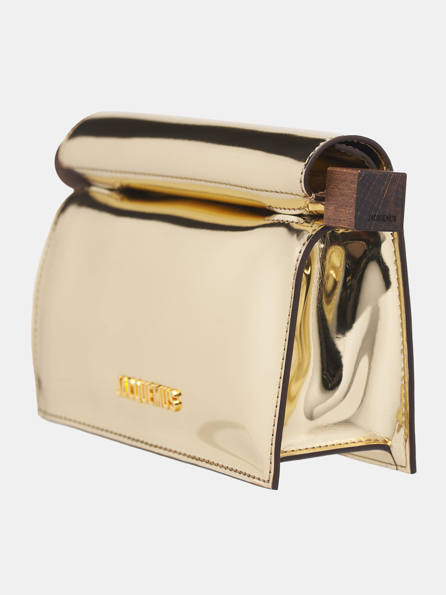 The Small Rond Carré Clutch (241BA392-3134-GOLD)