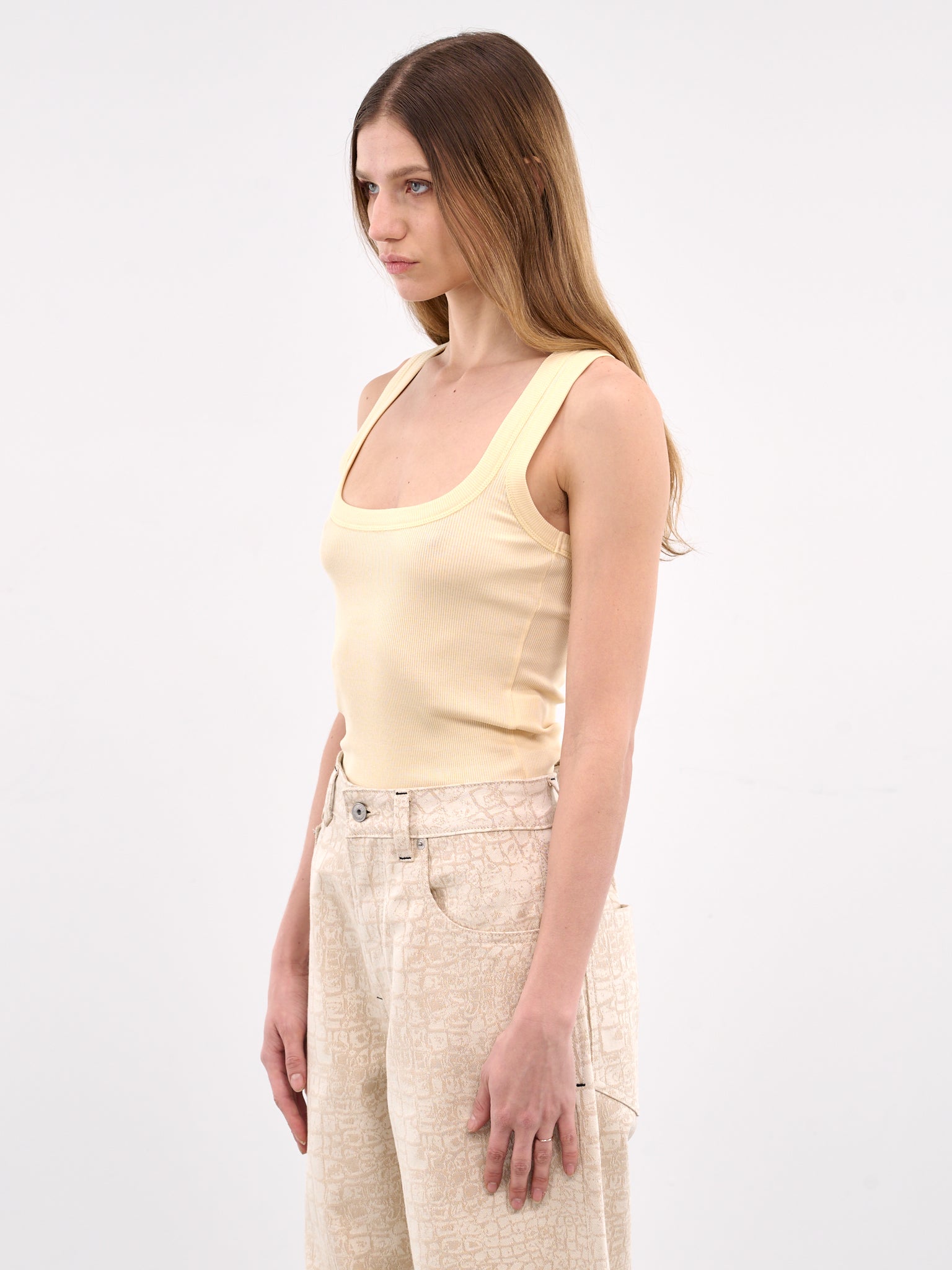 The Grosgrain Bodysuit (241JS159-2032-LIGHT-BEIGE)