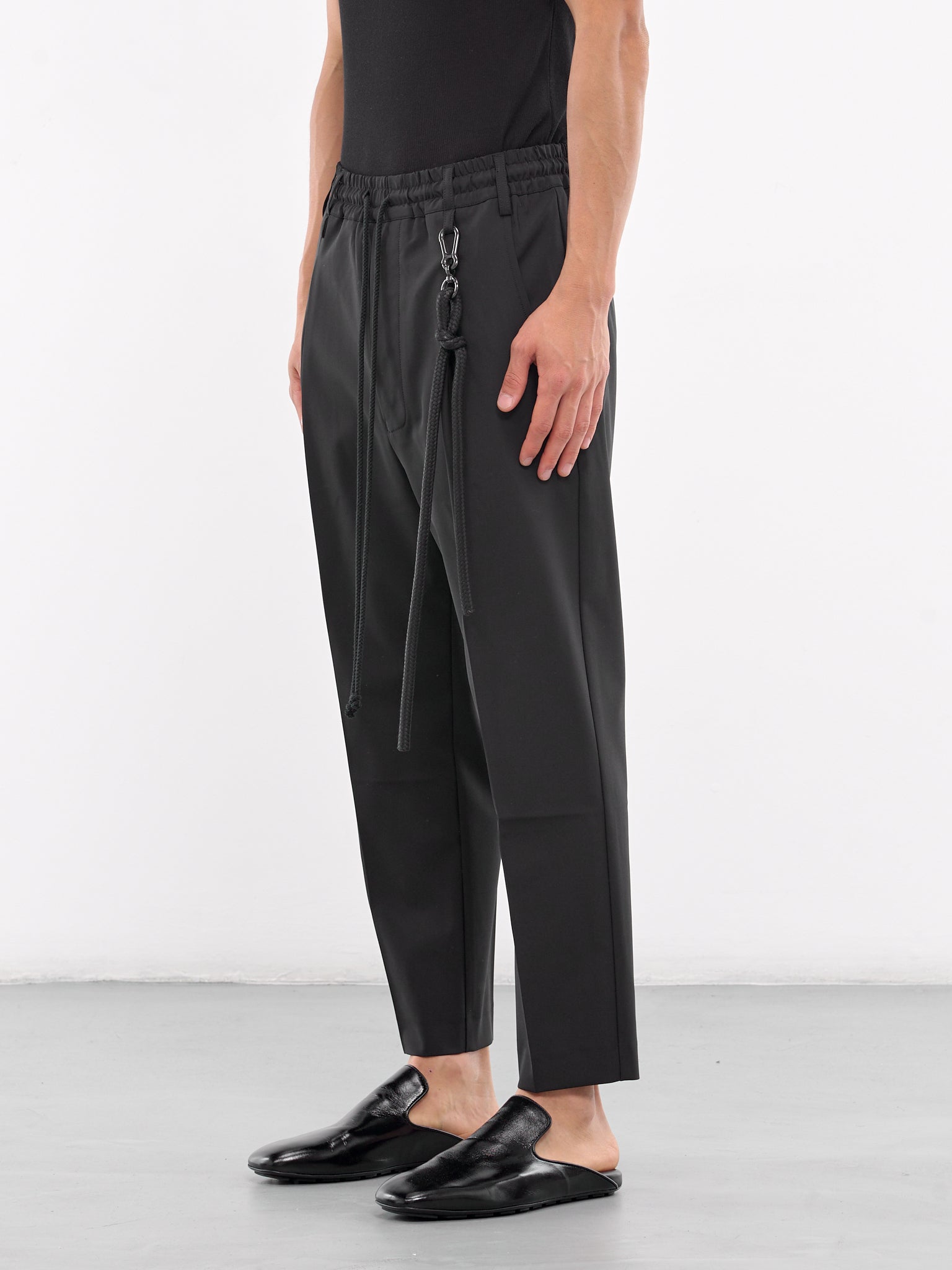 Lounge Pants (242-MPT065-POLY-BLACK)