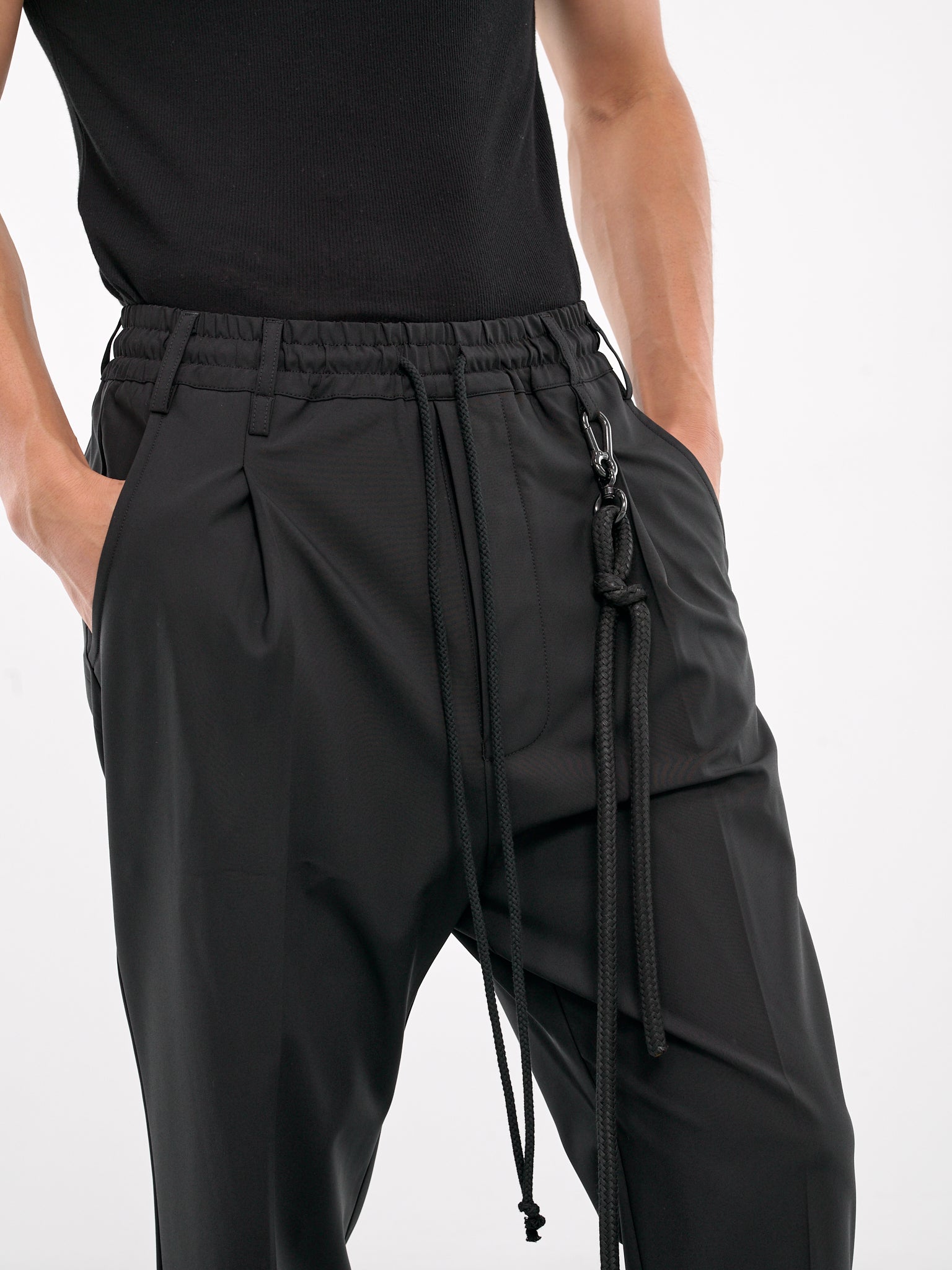 Lounge Pants (242-MPT065-POLY-BLACK)